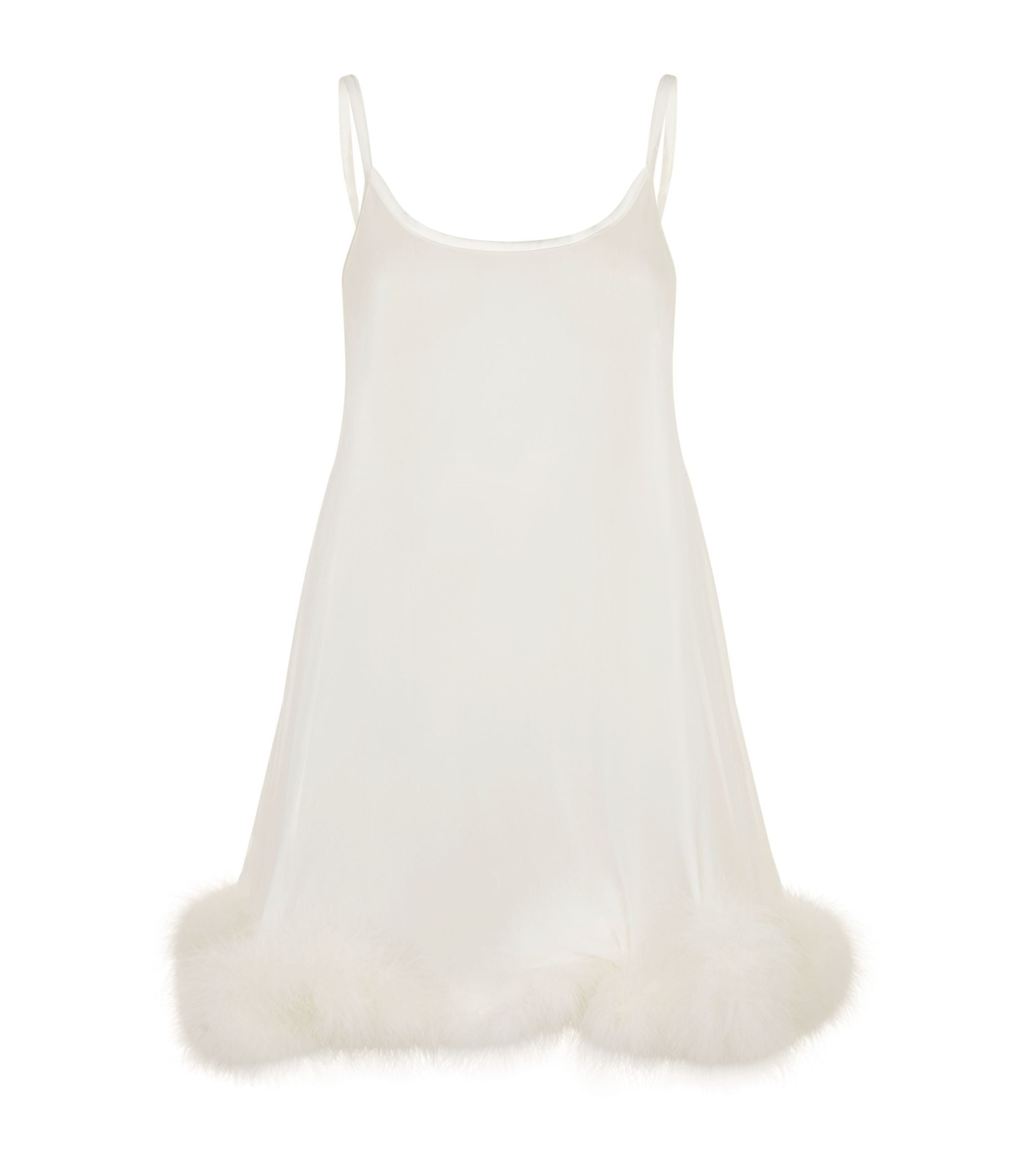 Diana Marabou Babydoll GOODS Harrods   