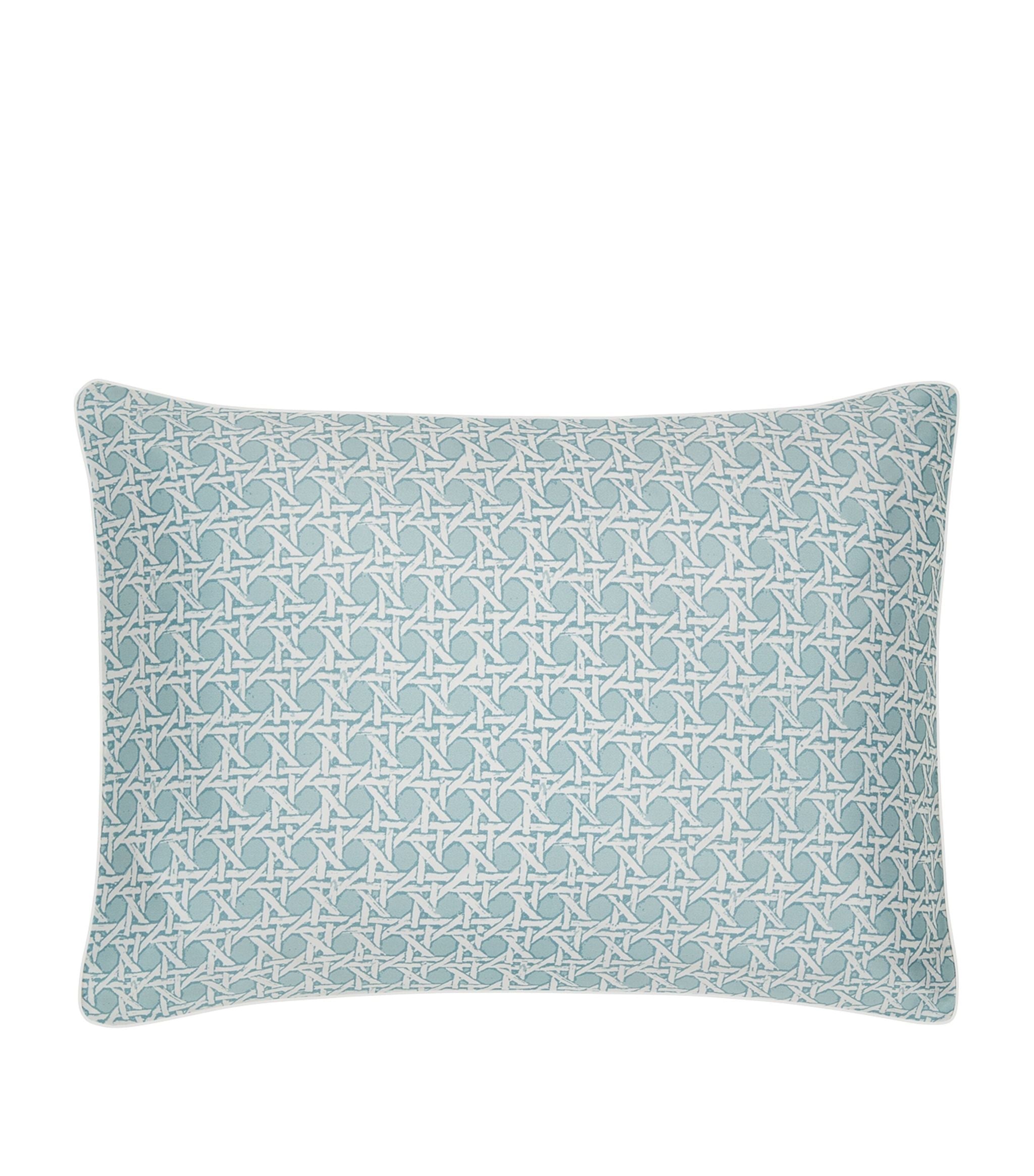 Madeaux Rattan Boudoir Pillowcase (30cm x 40cm) GOODS Harrods   