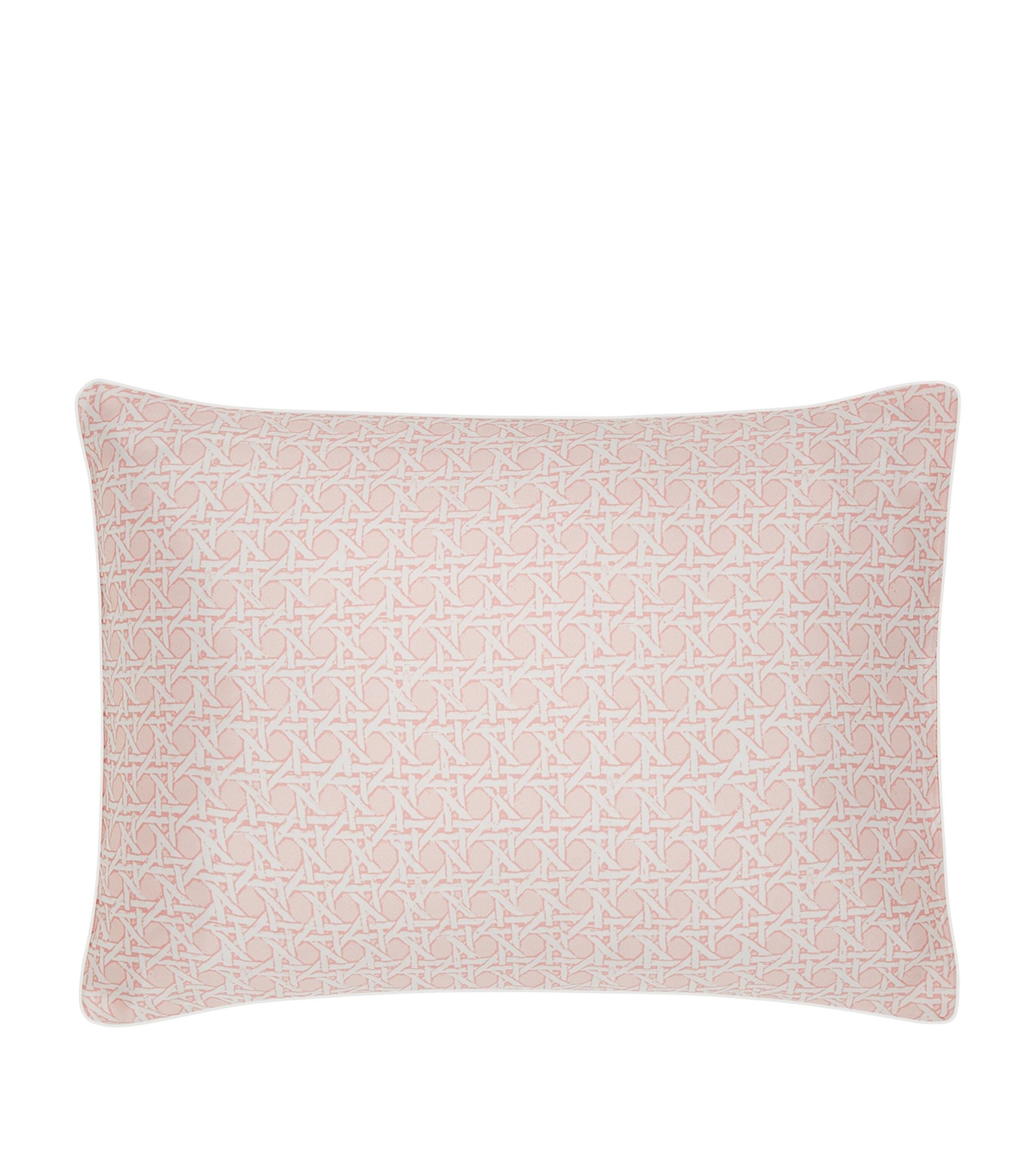 Madeaux Rattan Boudoir Pillowcase (30cm x 40cm) GOODS Harrods   