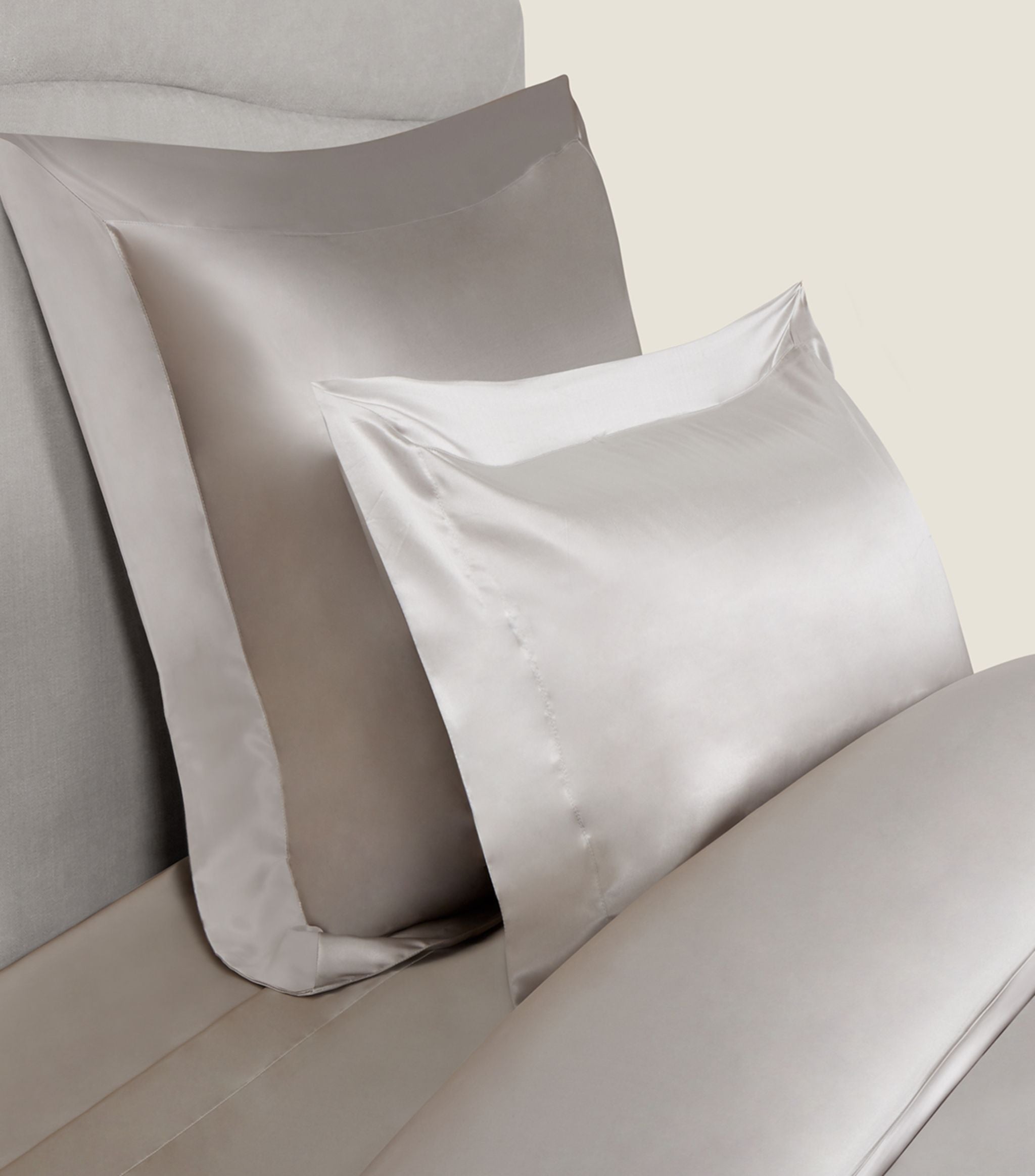 Silk Double Fitted Sheet (140cm x 200cm) GOODS Harrods   