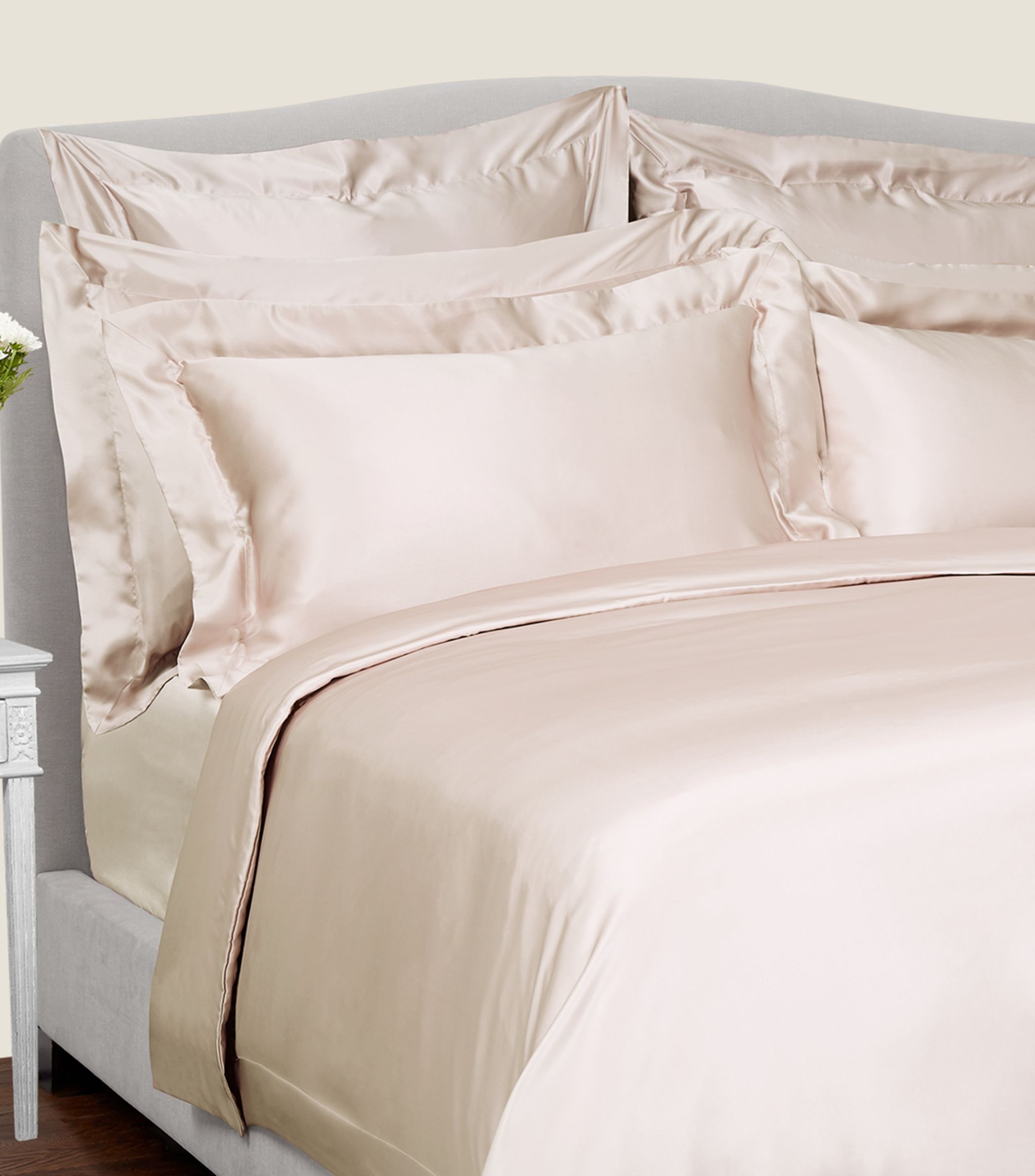 Silk Super King Duvet Cover (260cm x 220cm) GOODS Harrods   