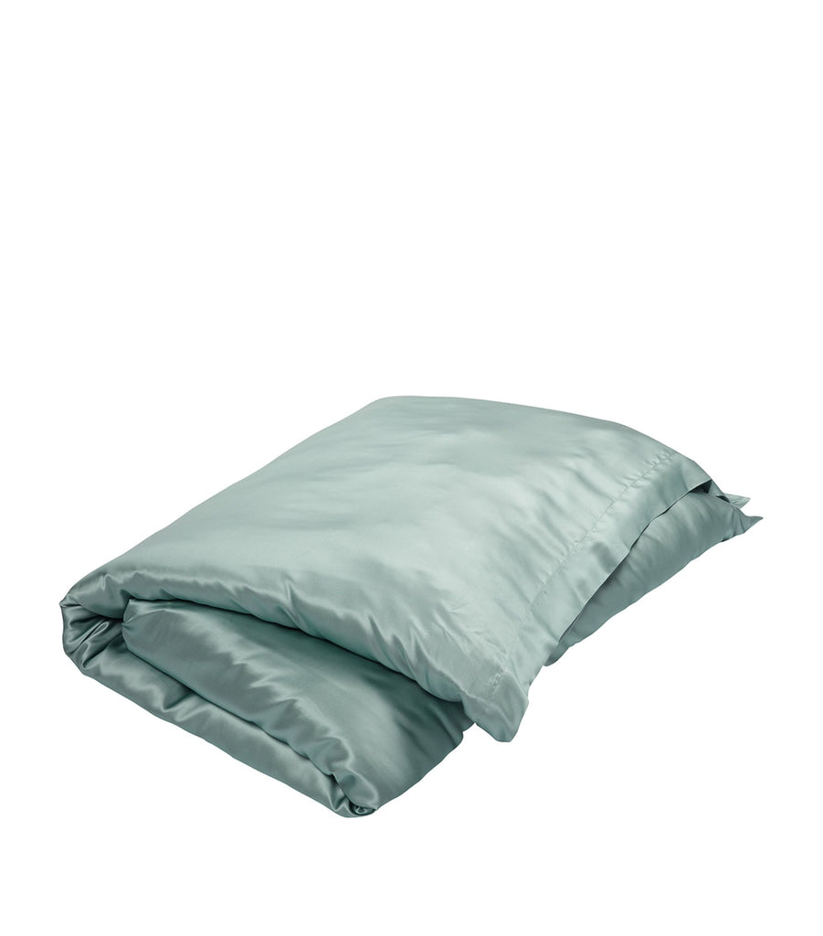 Silk Teal Double Duvet Cover (200cm x 200cm)