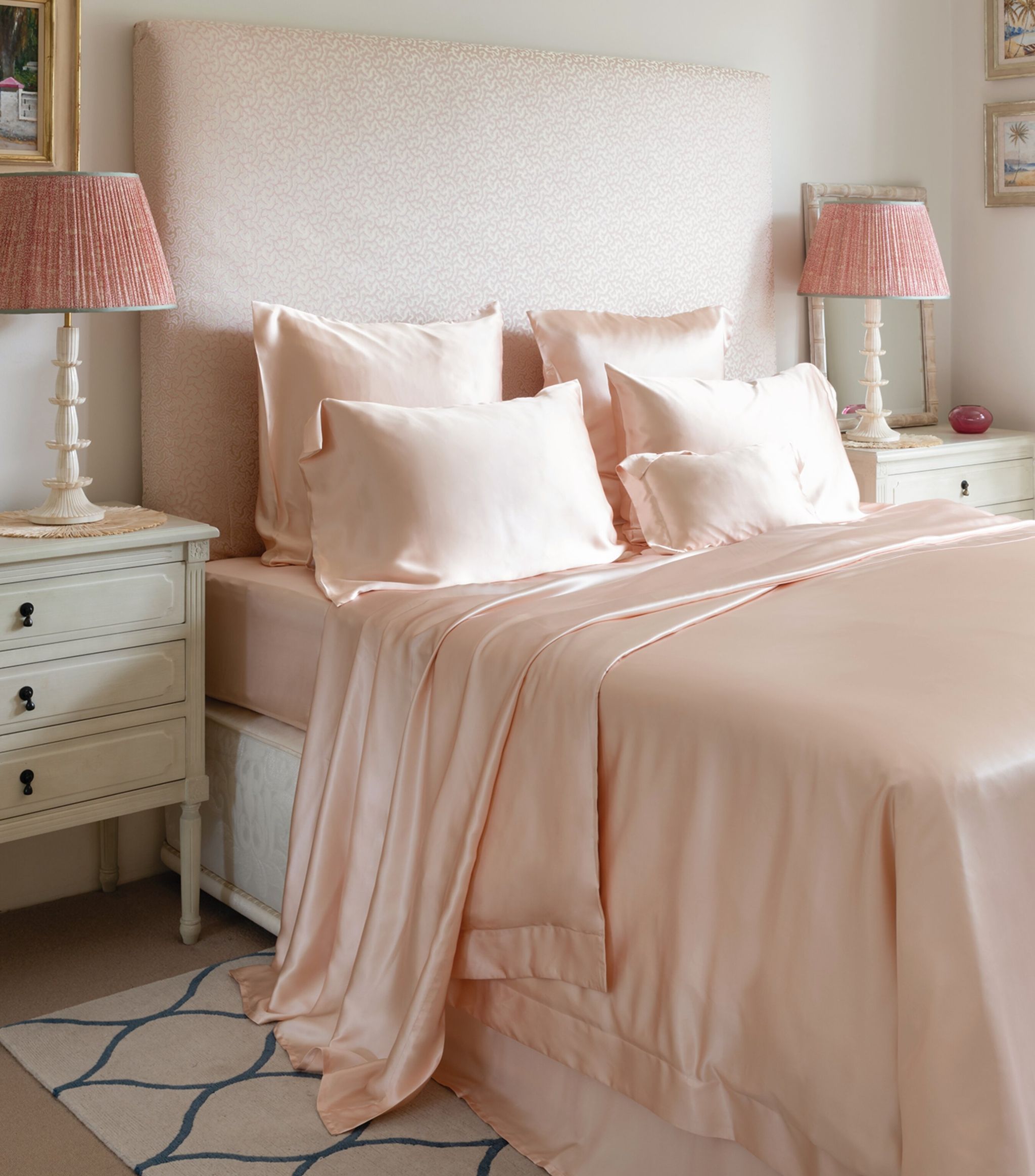 x Vanessa Konig Rose Super King Duvet Cover (260cm x 220cm) GOODS Harrods   