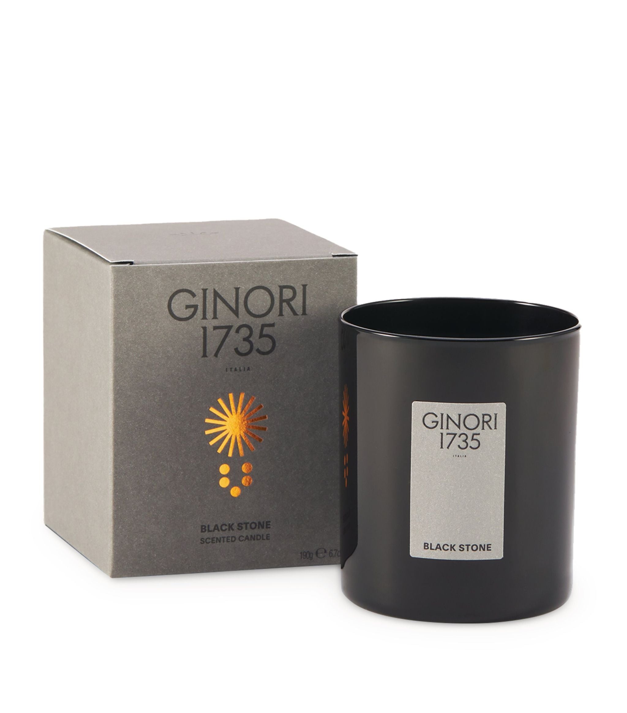 Il Seguace Black Stone Candle Refill (190g) Accessories & Cleaning Harrods   