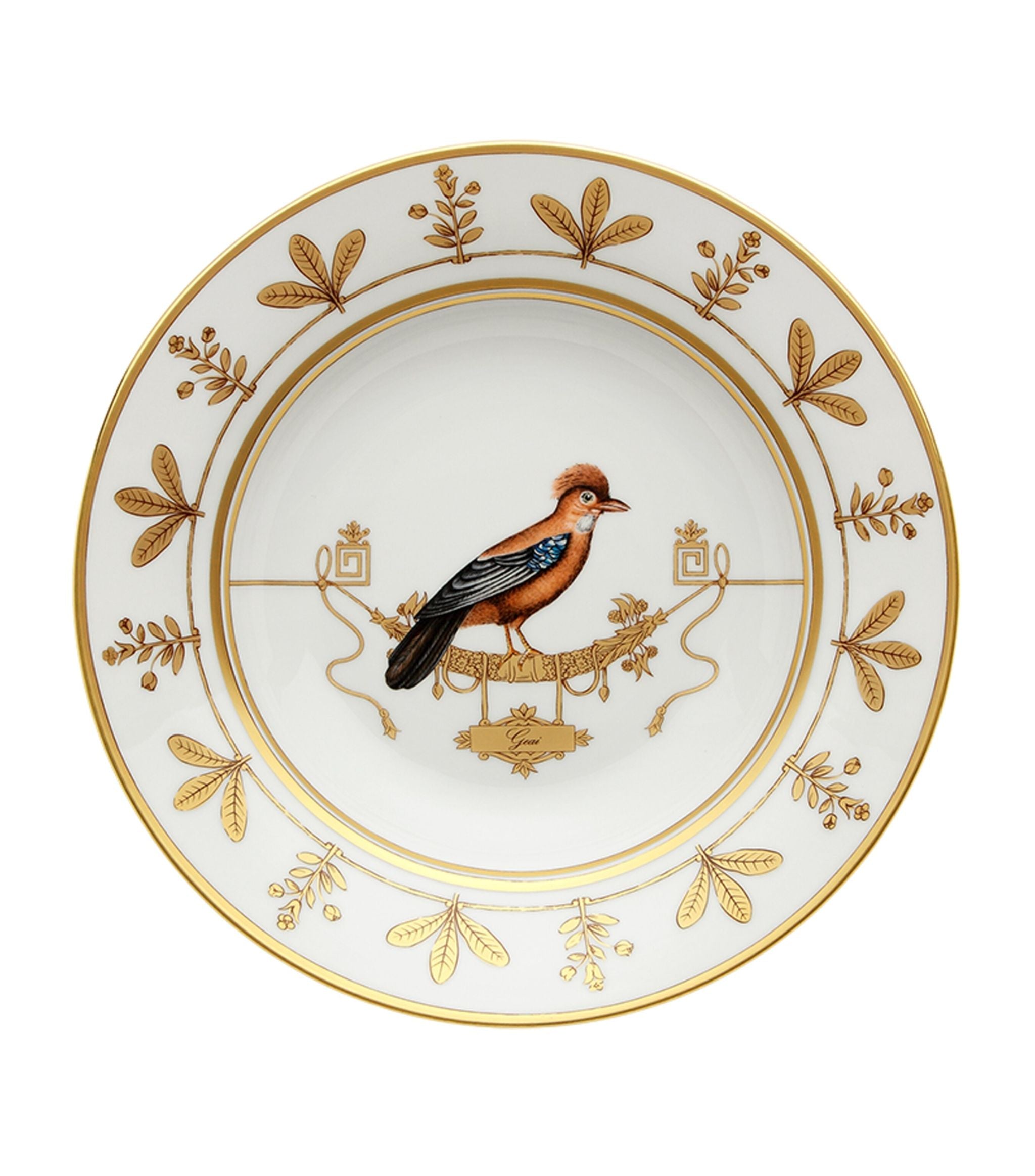 Volière Geai Soup Plate (24.5cm) GOODS Harrods   