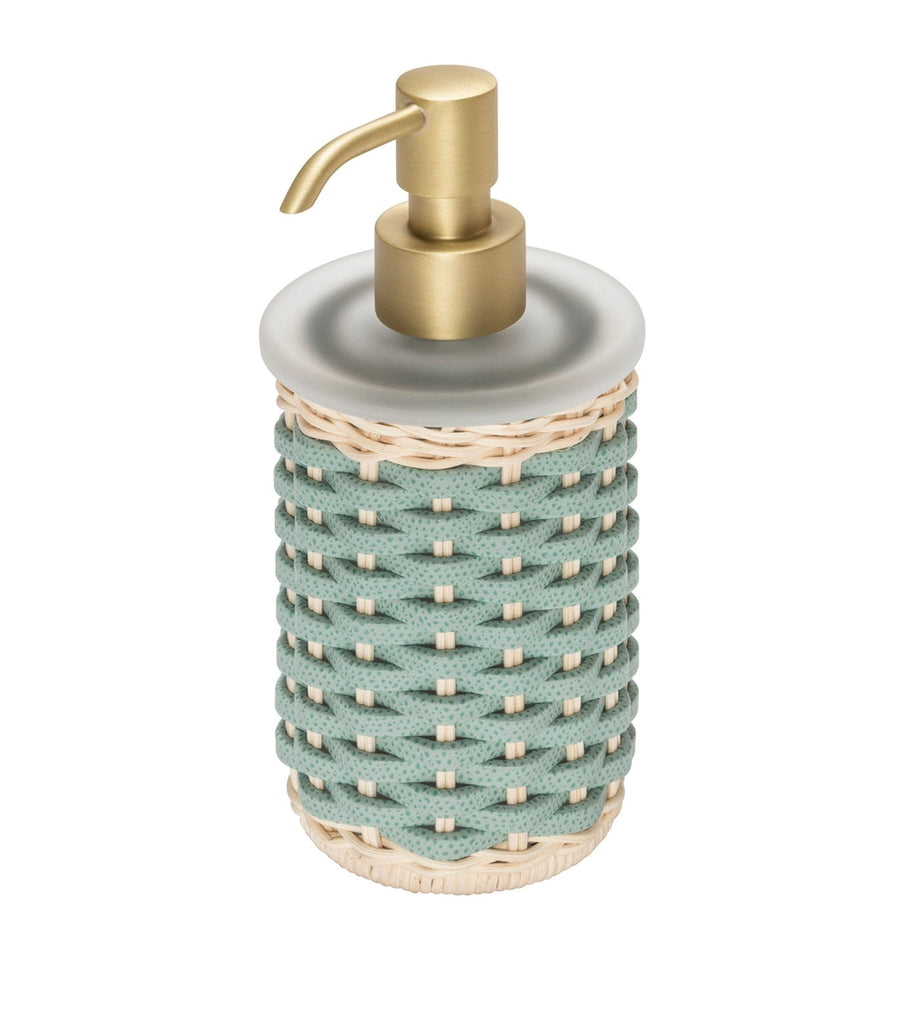 GB CALAIS GRN/BBRASS SOAP DISPENSER