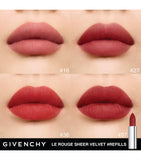 Le Rouge Sheer Velvet Matte Lipstick Refill GOODS Harrods   