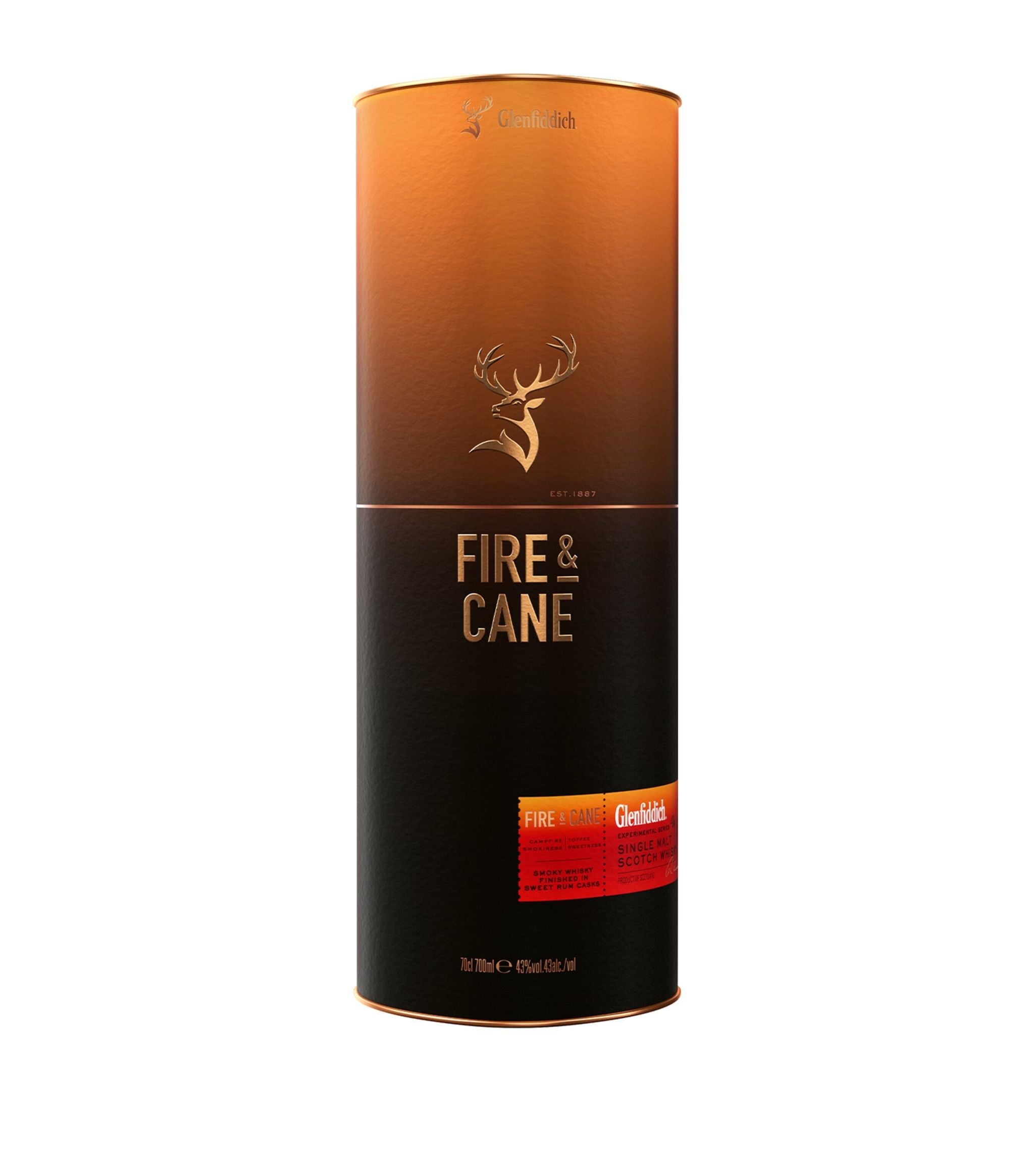 Glenfiddich Fire and Cane Whisky (70cl) GOODS Harrods   