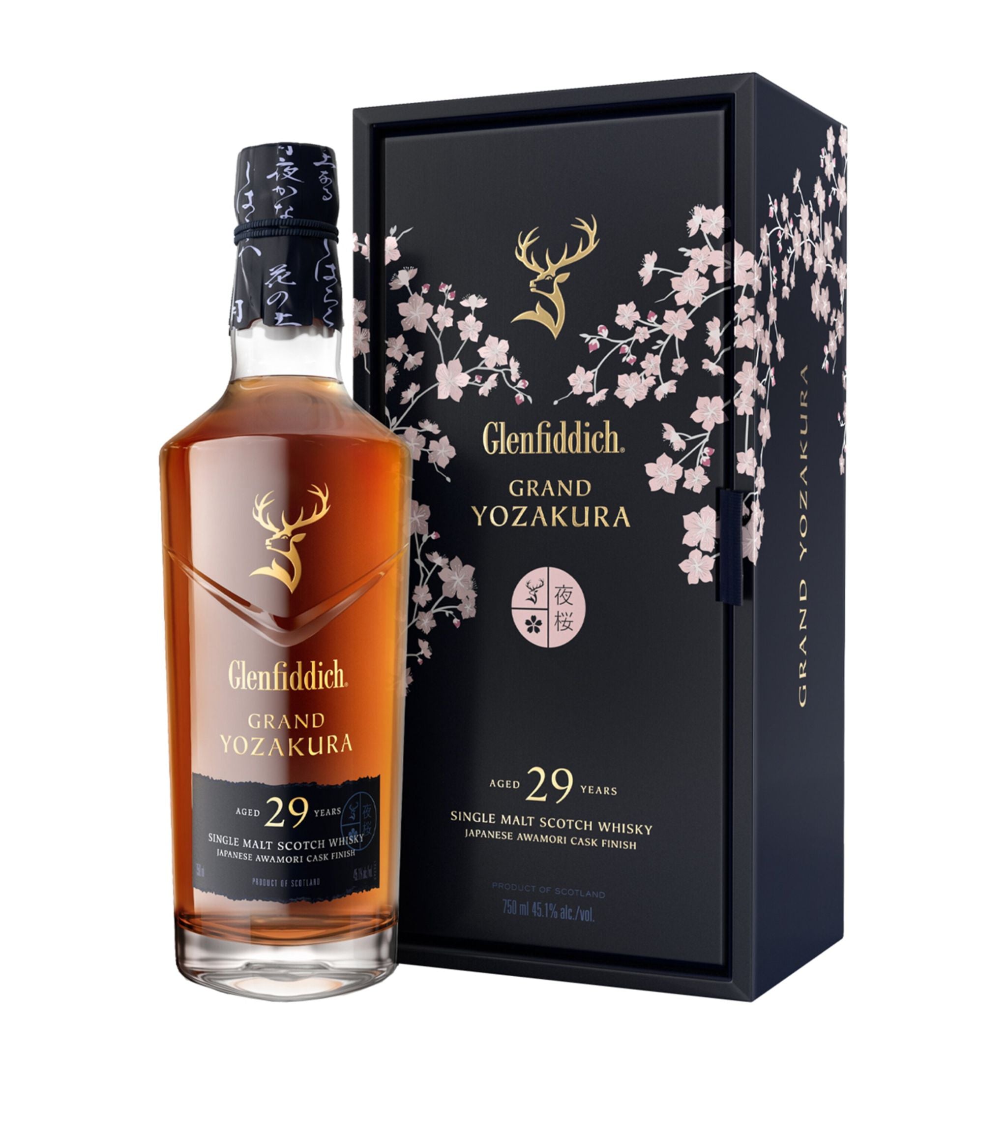 Grand Yozakura 29-Year-Old Single Malt Whisky (70cl) GOODS Harrods   