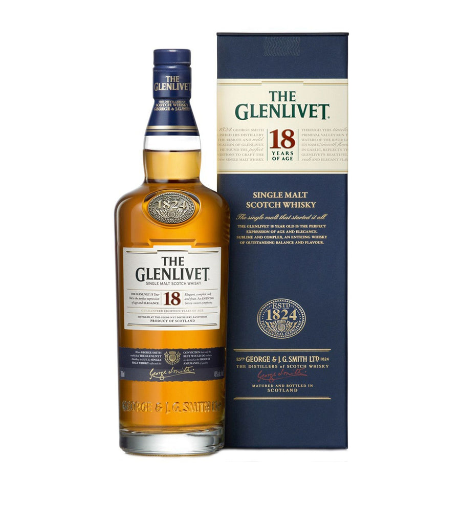 The Glenlivet 18-Year-Old Whisky (70cl)