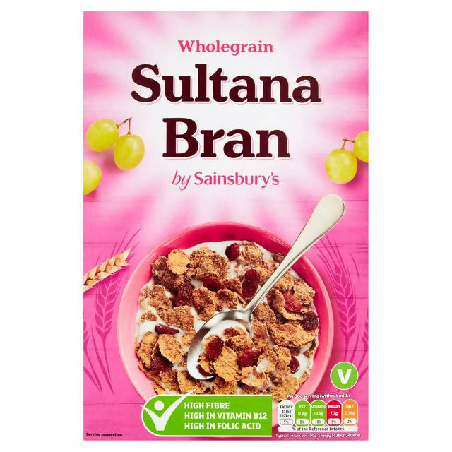 Sainsbury's Wholegrain Sultana Bran 750g