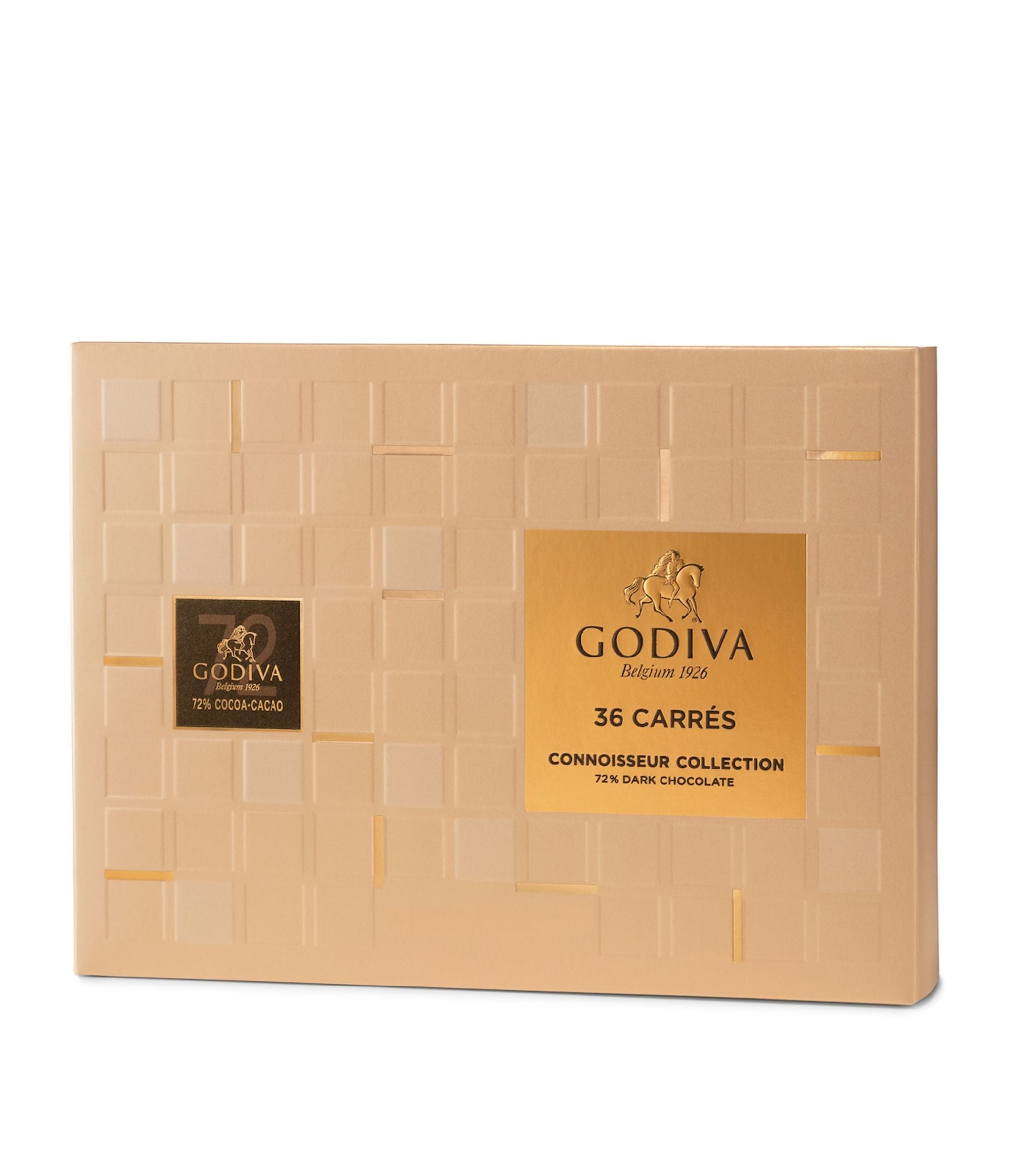 36-Piece Carrés Dark Chocolate Collection (180G) GOODS Harrods   