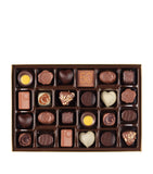 Milk, White and Dark Chocolate 25-Piece Gold Selection Box (258g) GOODS Harrods   