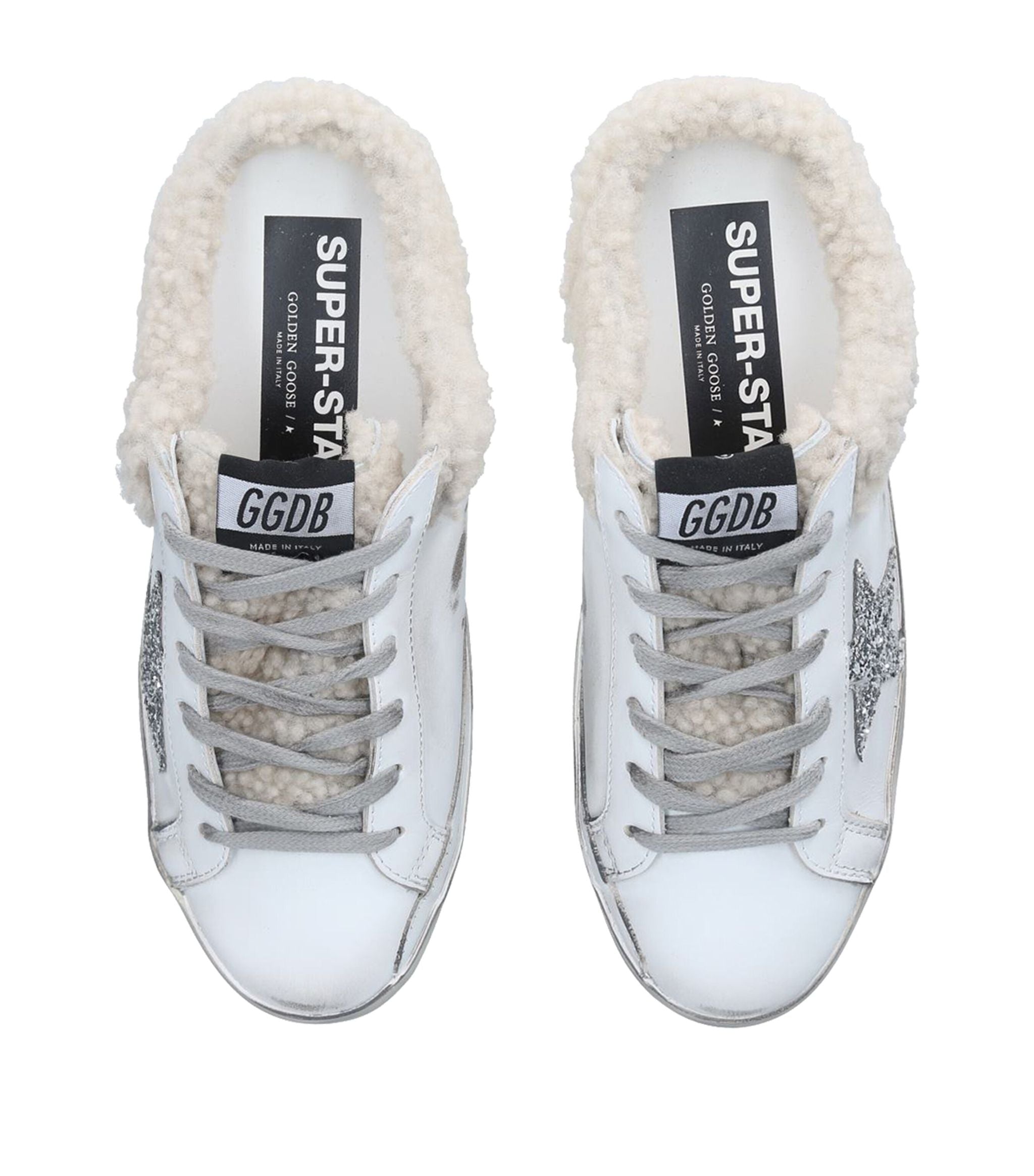 Shearling Superstar Slip-On Sneakers GOODS Harrods   