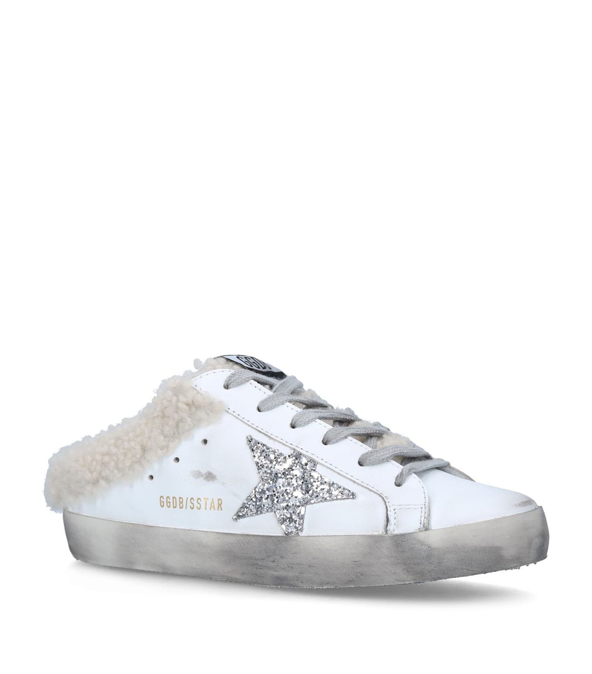 Shearling Superstar Slip-On Sneakers GOODS Harrods   