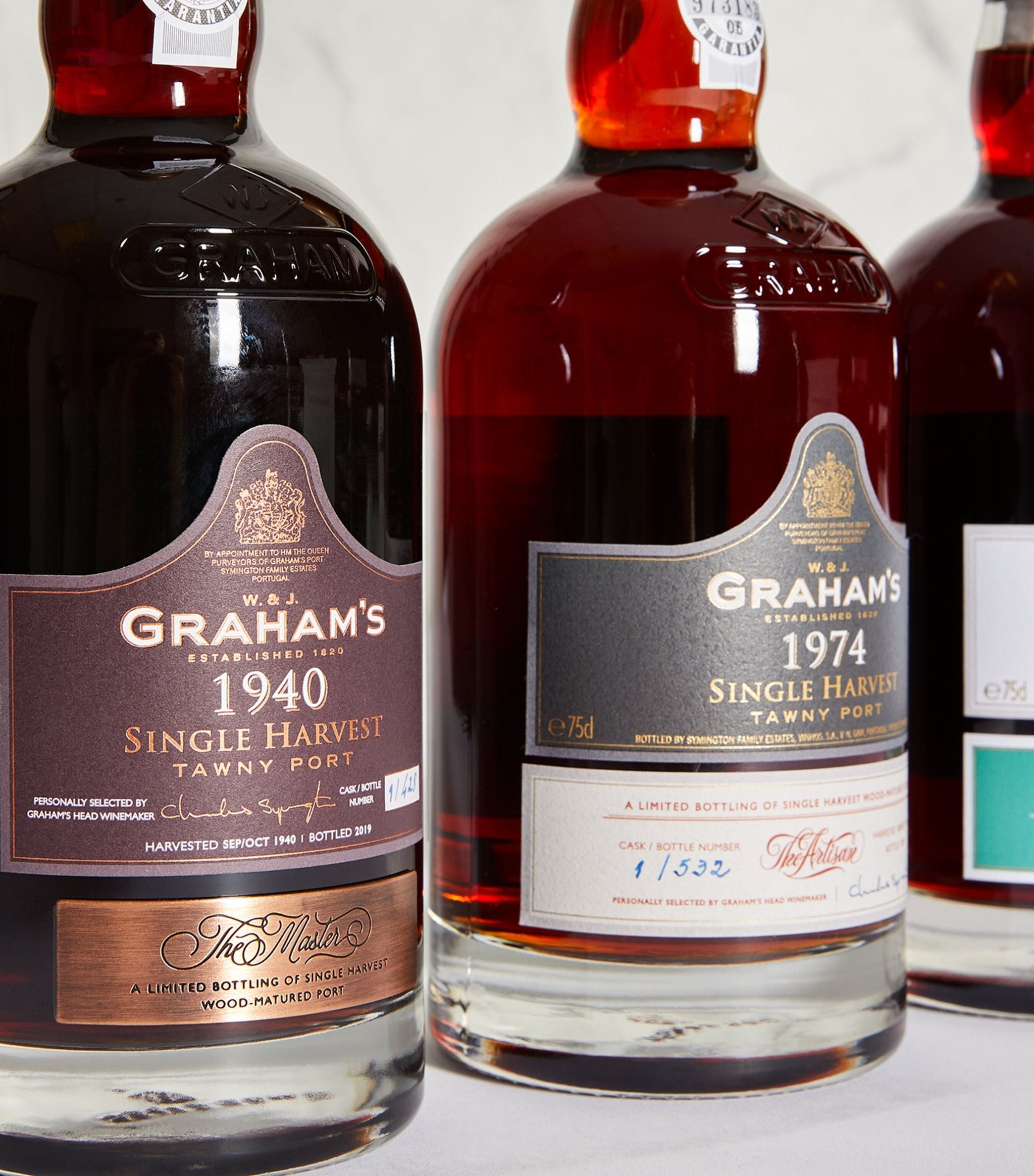 Graham's Cellar Master Tawny Port Trilogy (3 x 75cl) GOODS Harrods   