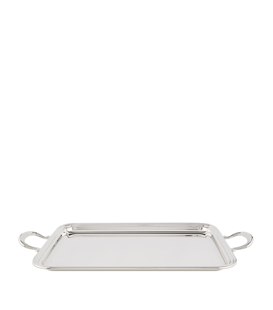 Silver-Plated English Tray With Handles (41cm x 30cm)