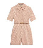 Belted GG Playsuit GOODS Harrods   