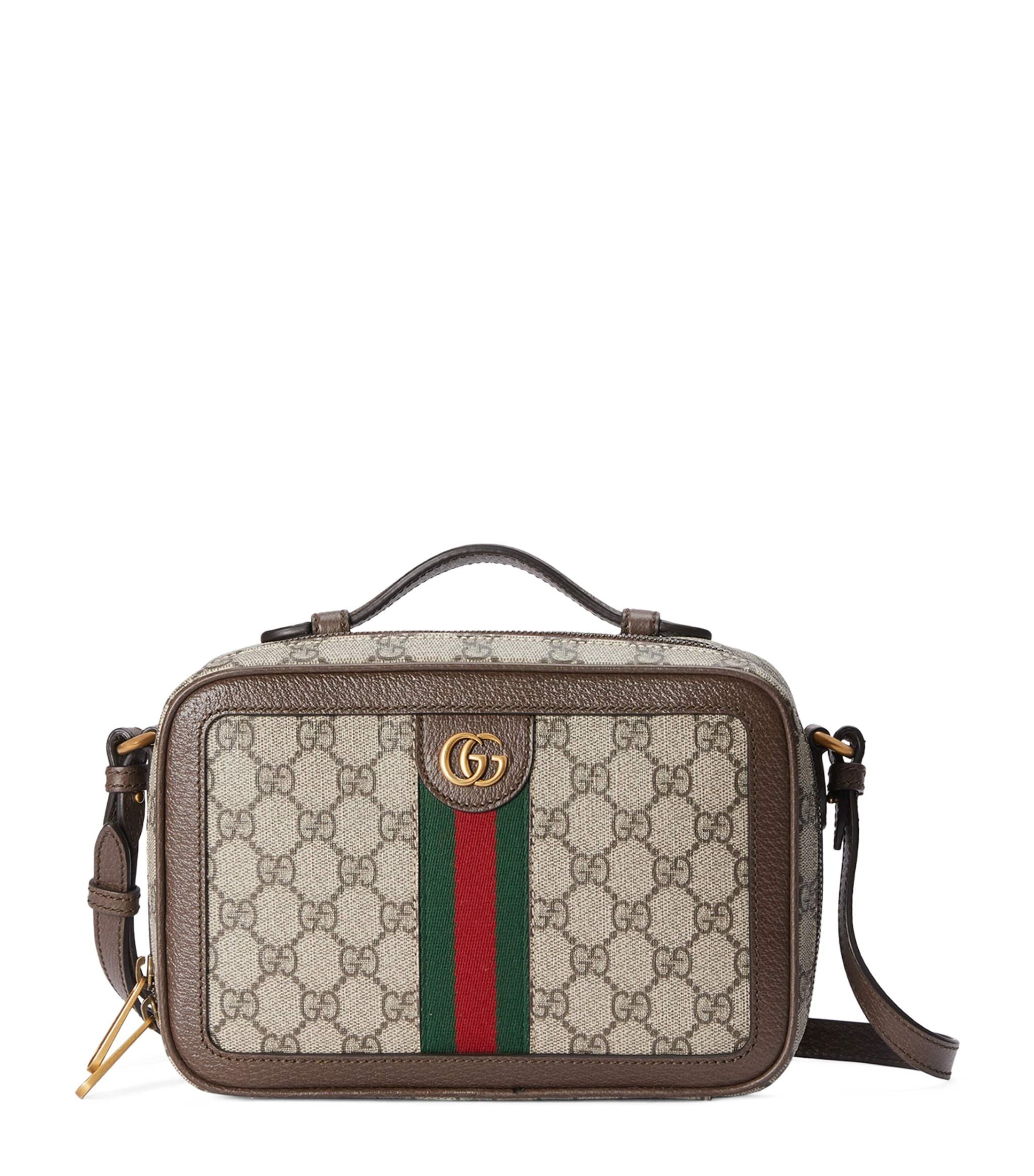 Canvas Ophidia Cross-Body Bag GOODS Harrods   