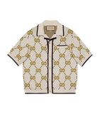 Cotton GG Bowling Shirt GOODS Harrods   