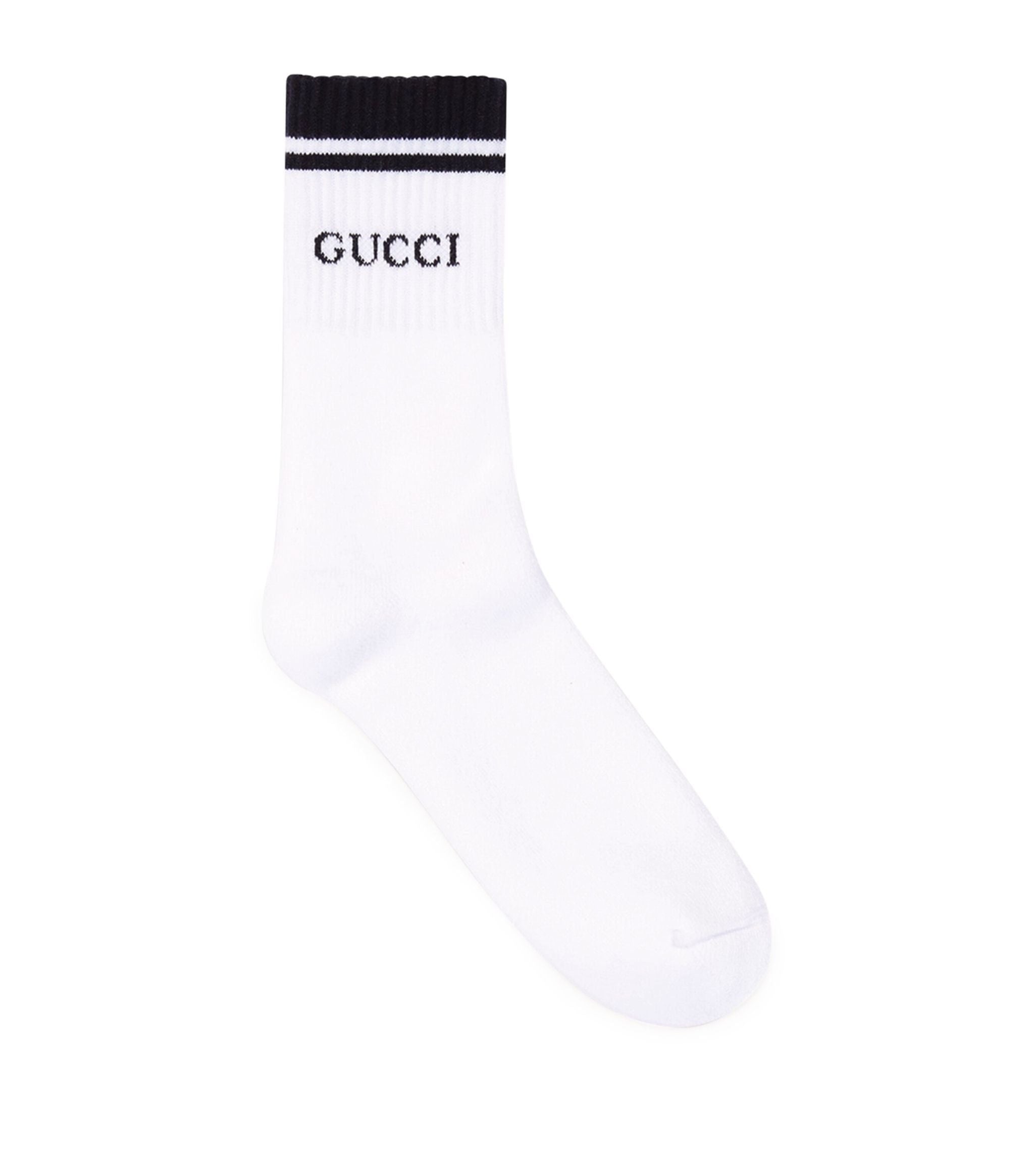 Cotton Logo Socks GOODS Harrods   