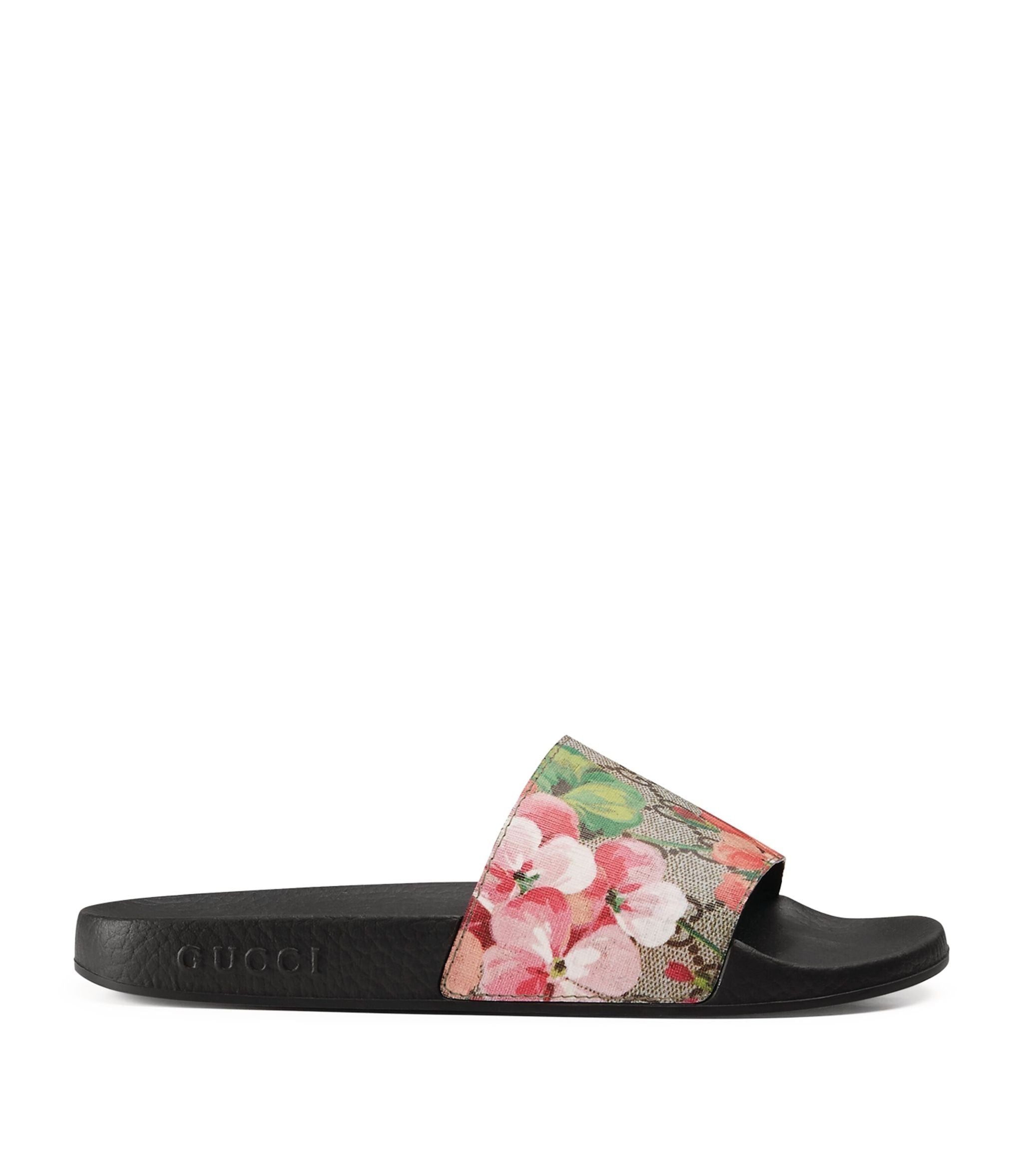 GG Bloom Supreme Slide Sandals GOODS Harrods   