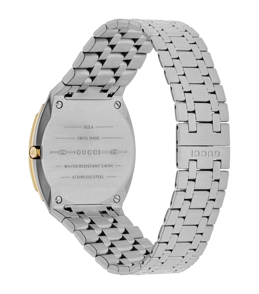 Gold-Plated Steel GUCCI 25H Watch 34mm