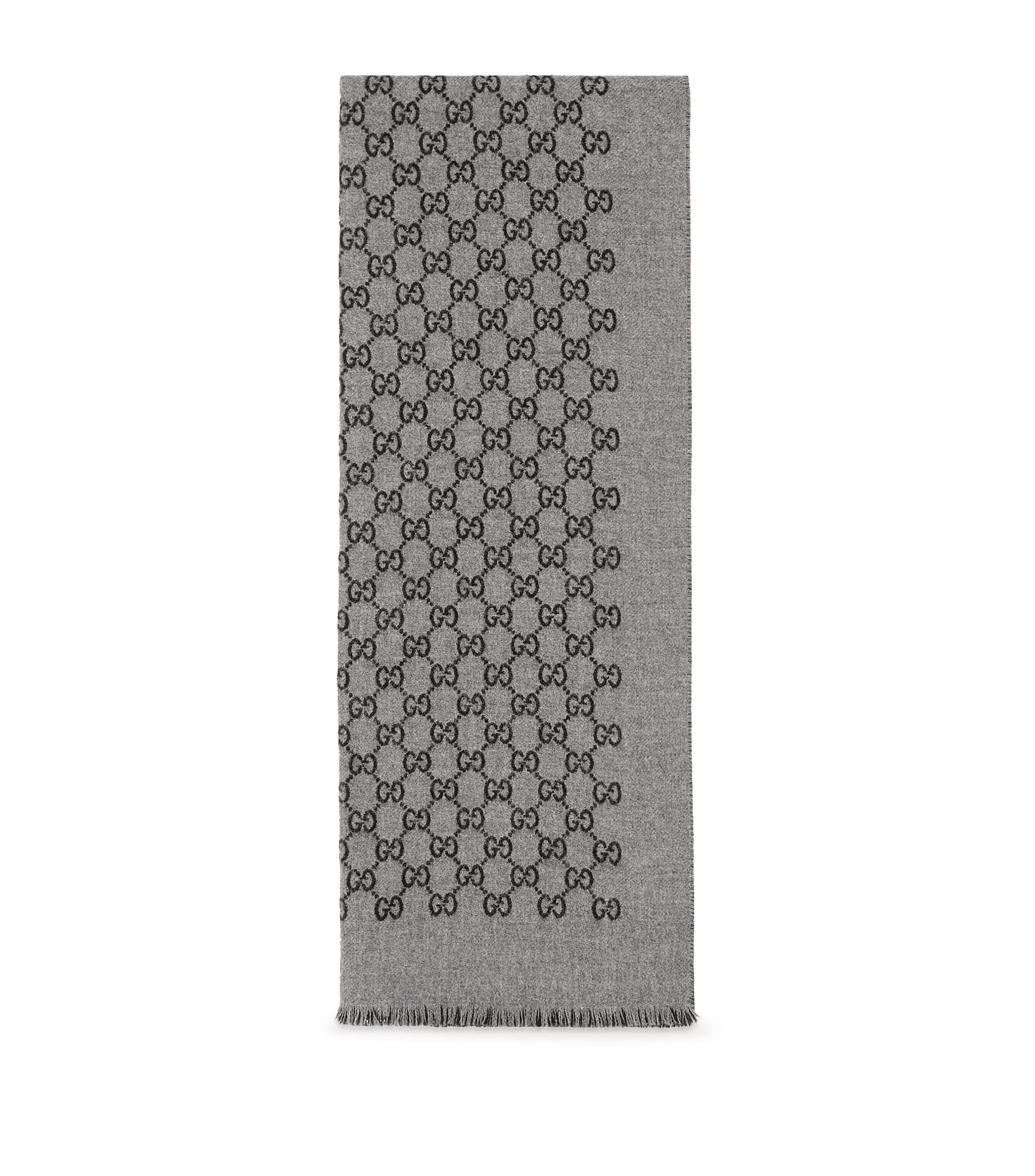 Jacquard GG Supreme Scarf GOODS Harrods   