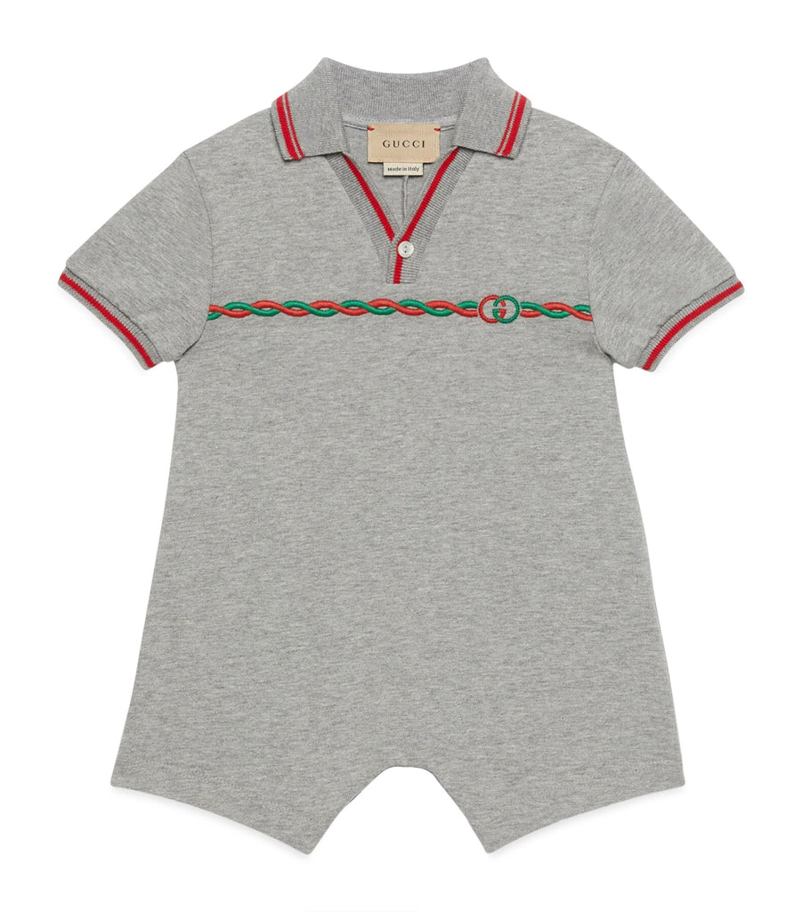 Collared Playsuit (0-9 Months)