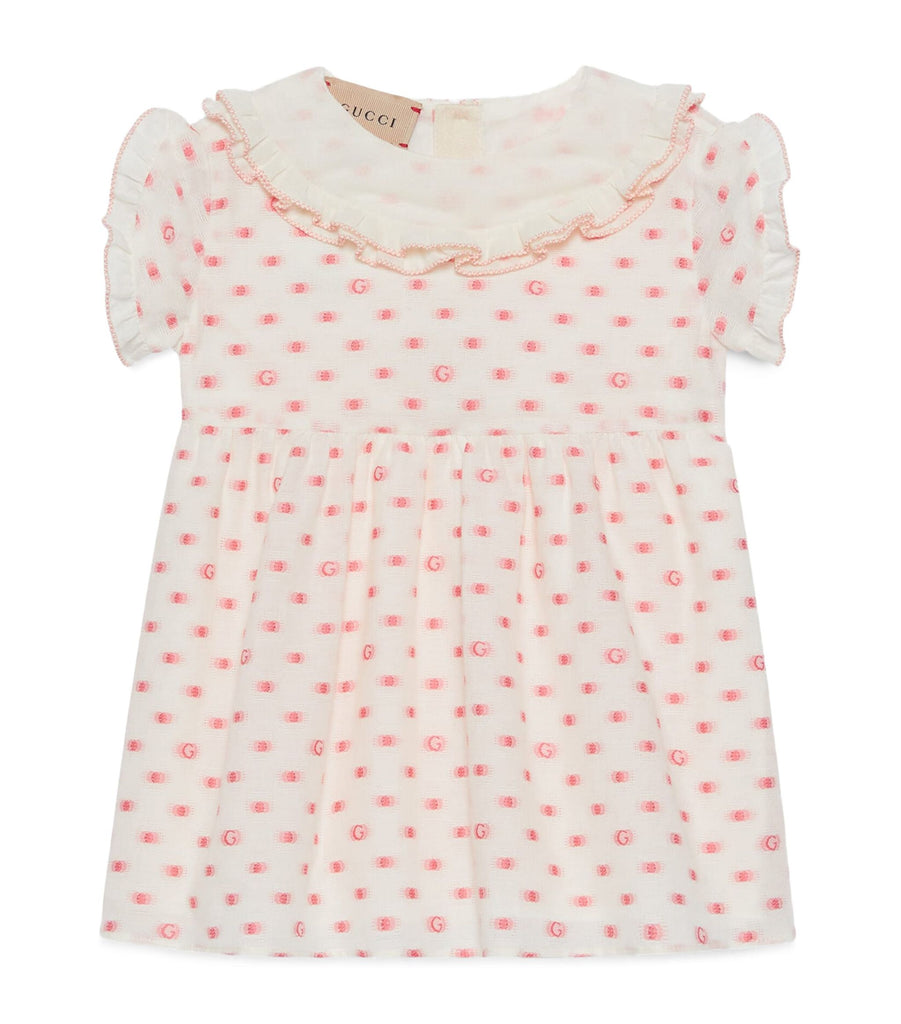 Collared Polka-Dot Dress (0-36 Months)