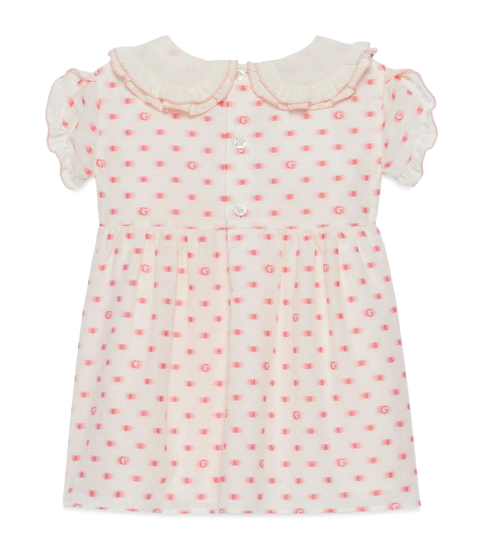 Collared Polka-Dot Dress (0-36 Months) Miscellaneous Harrods   