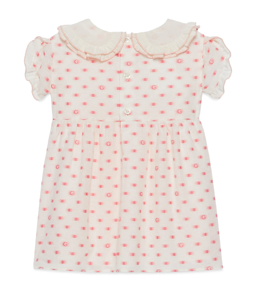 Collared Polka-Dot Dress (0-36 Months)