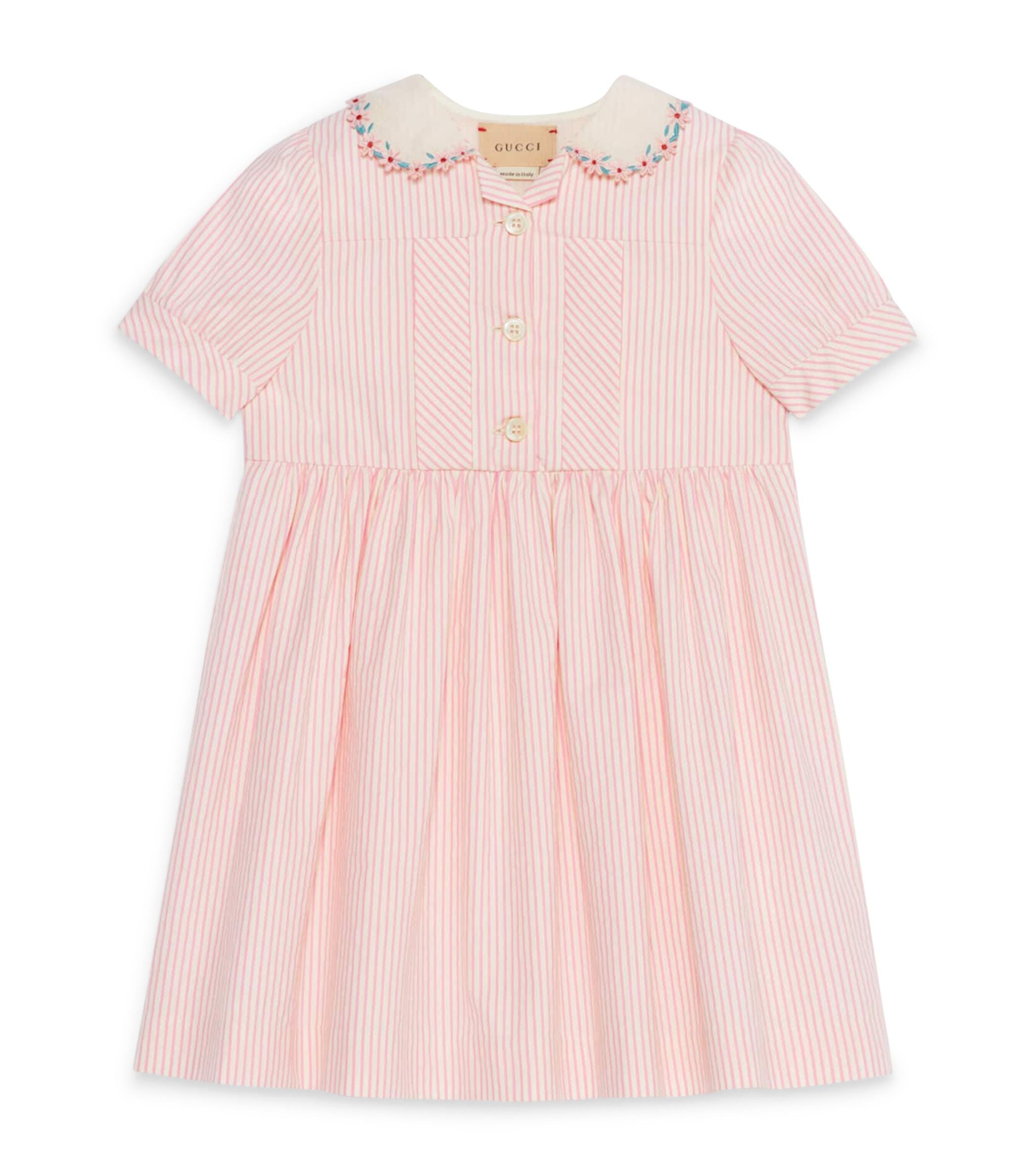 Cotton Striped Dress (4-12 Months) Miscellaneous Harrods   