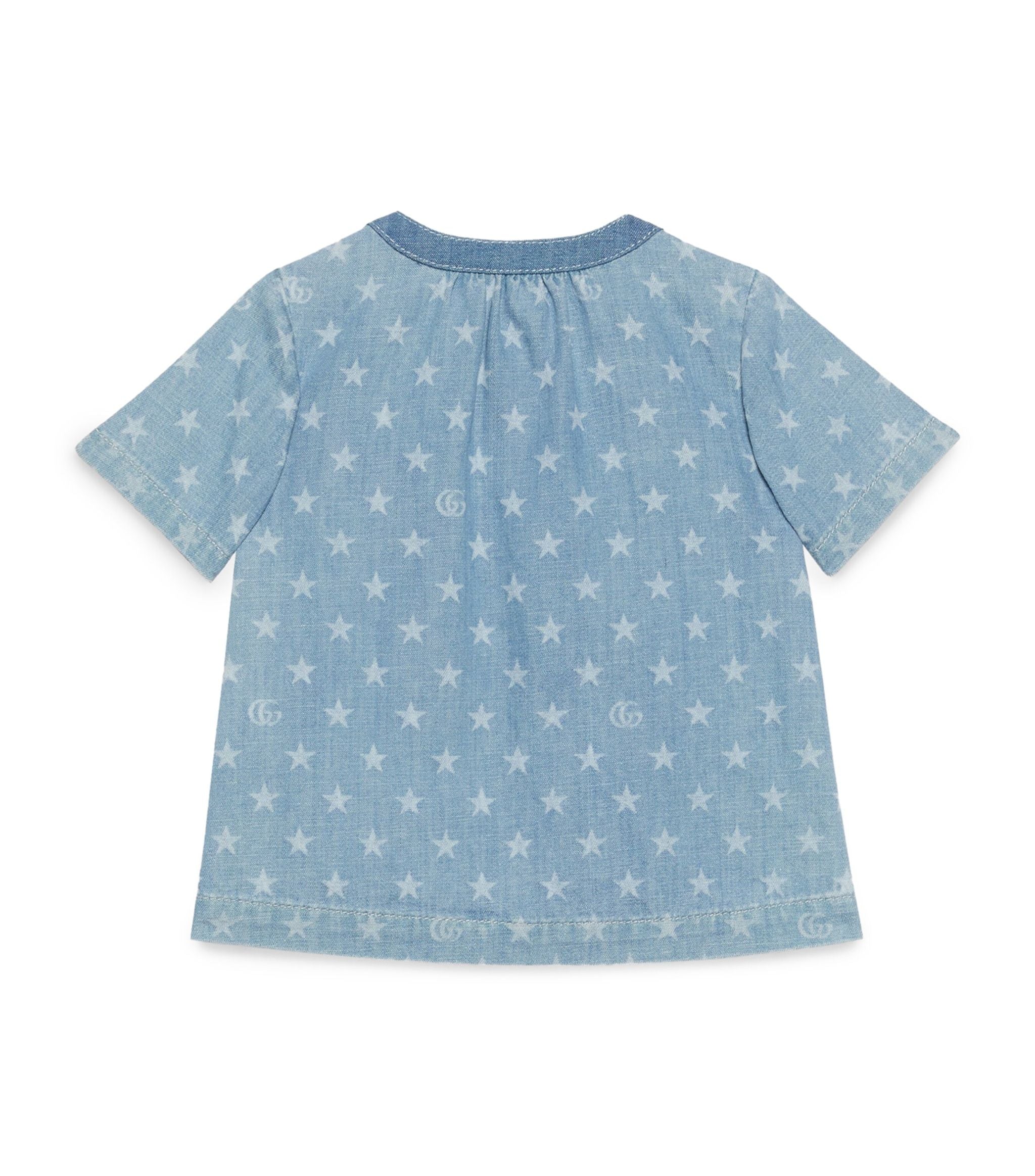 Denim Star Print Top (18-36 Months) Miscellaneous Harrods   