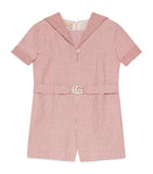 Interlocking G Patterned Playsuit (4-12 Years) Miscellaneous Harrods   