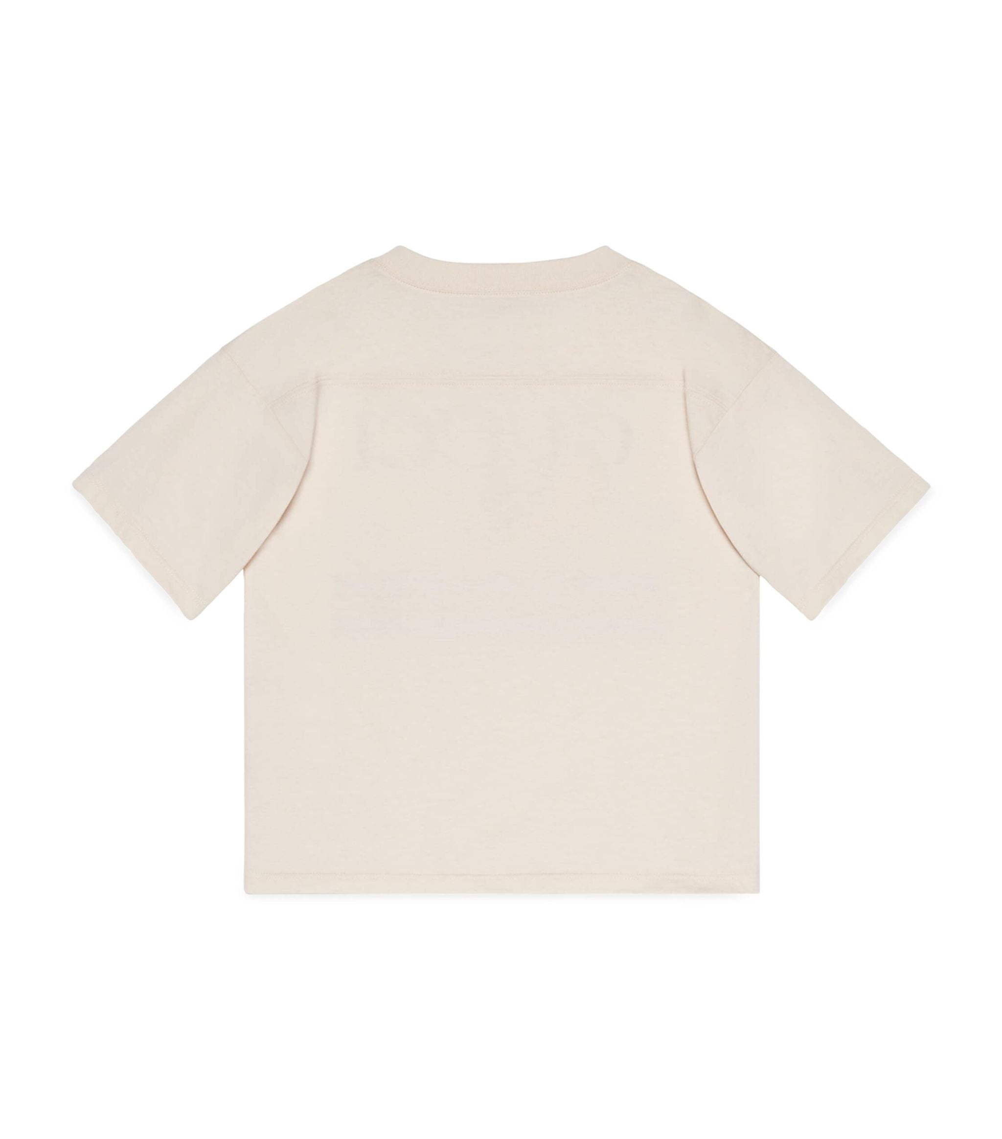 T shirt Gucci Kids con stampa leone e gabbiano 5 12 anni McGrocer