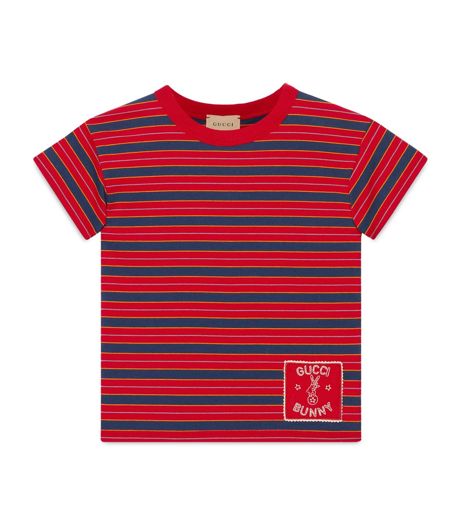 Striped Gucci Bunny T-Shirt