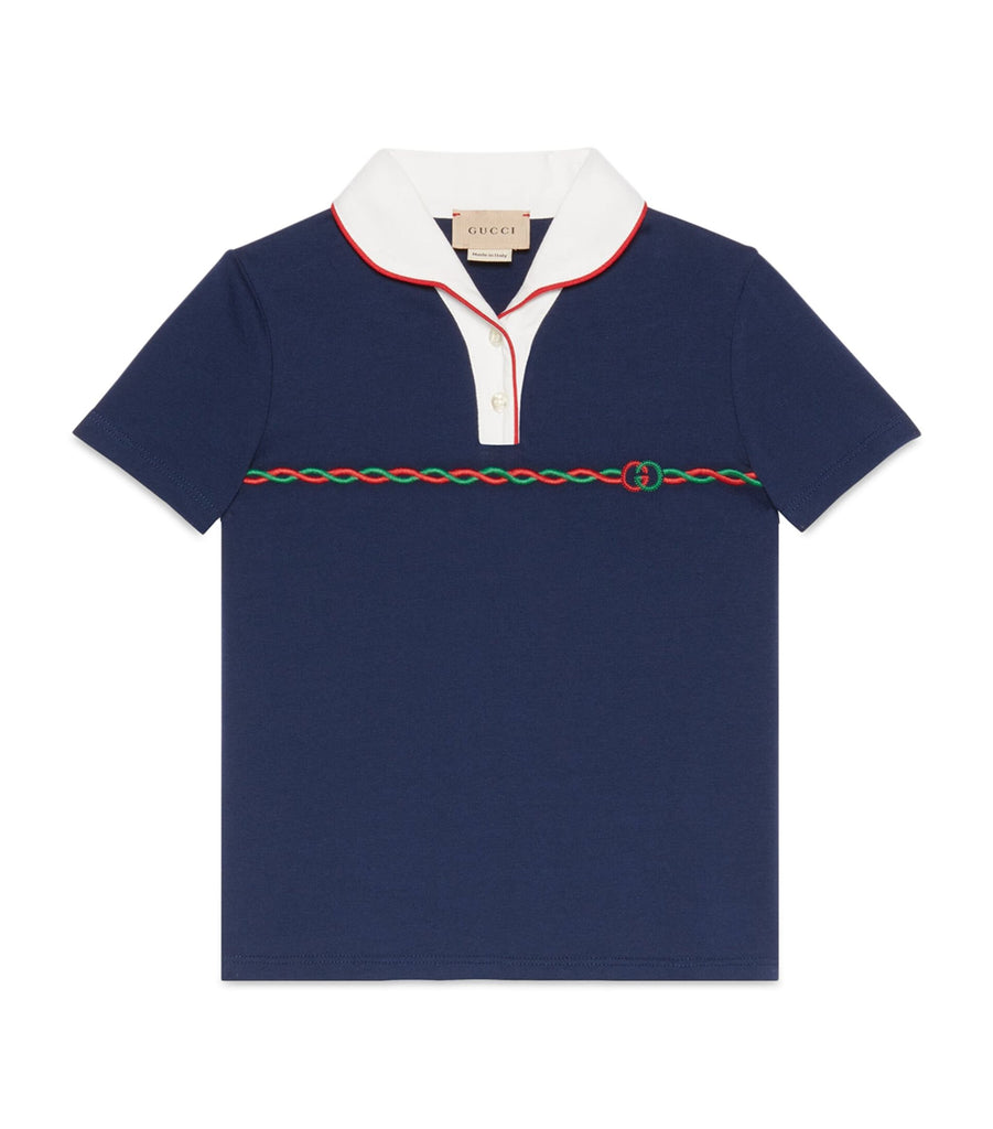 Web Stripe Polo Shirt