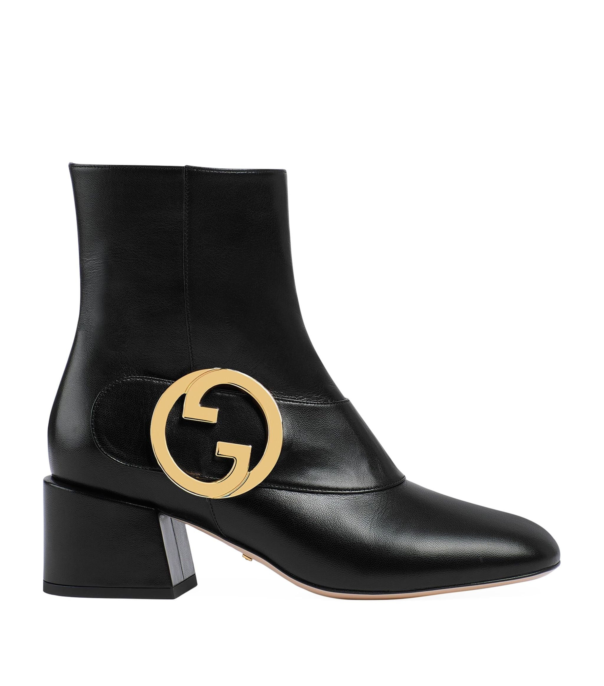 Leather Blondie Ankle Boots GOODS Harrods   