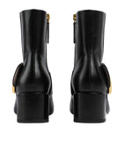 Leather Blondie Ankle Boots GOODS Harrods   