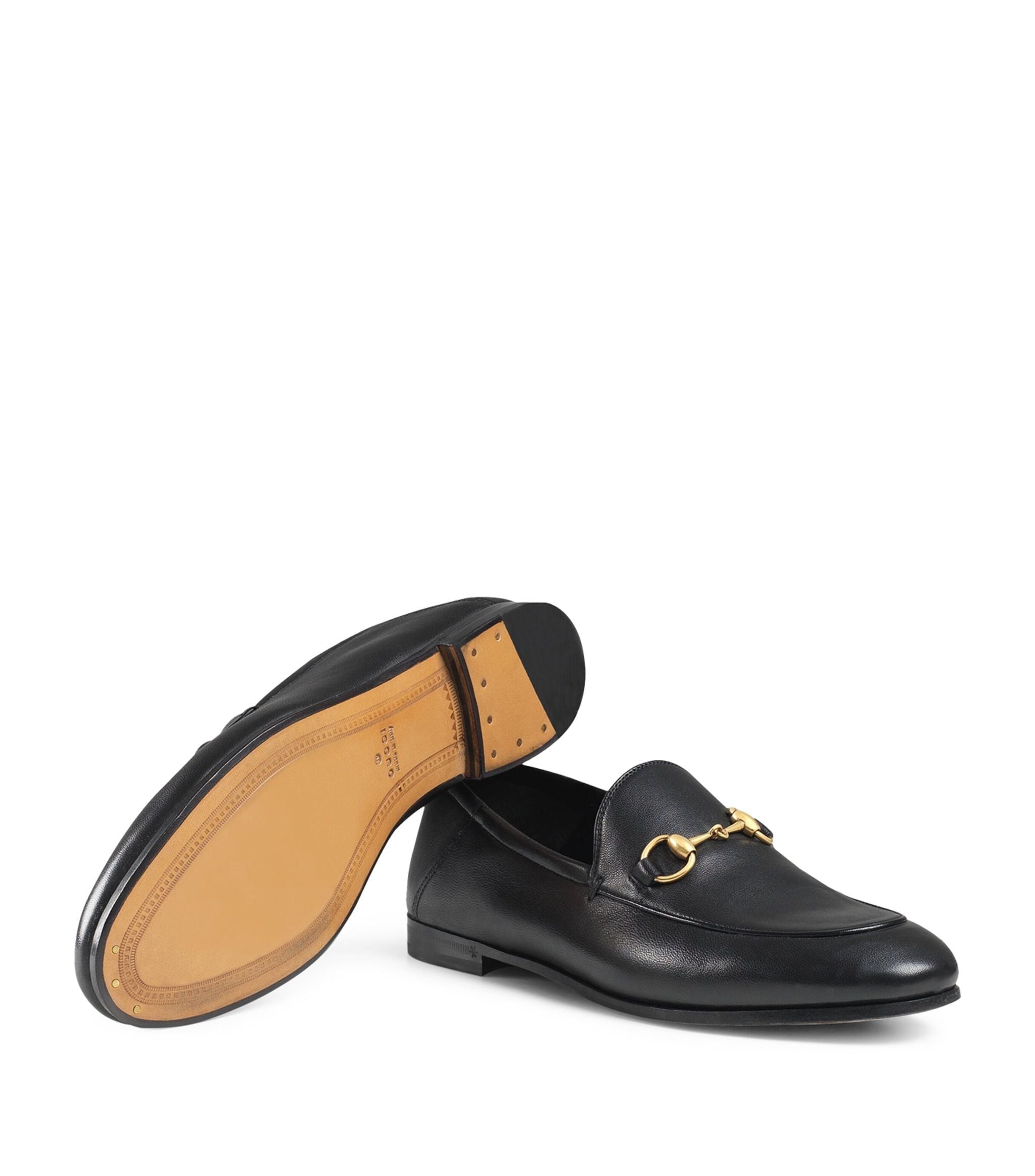 Leather Brixton Horsebit Loafers GOODS Harrods   