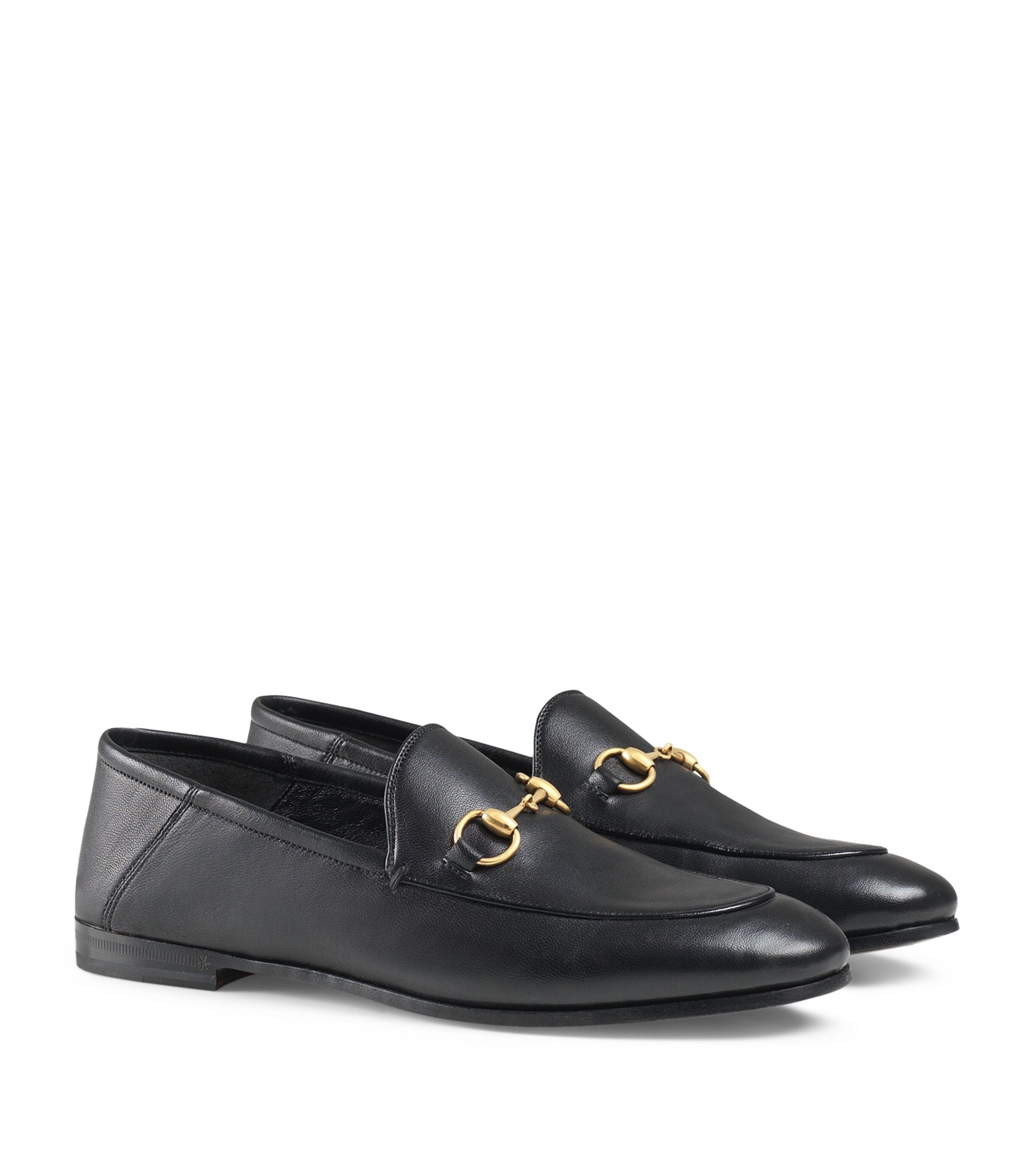 Leather Brixton Horsebit Loafers GOODS Harrods   