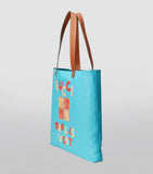 Leather Bunny Print Tote Bag Miscellaneous Harrods   