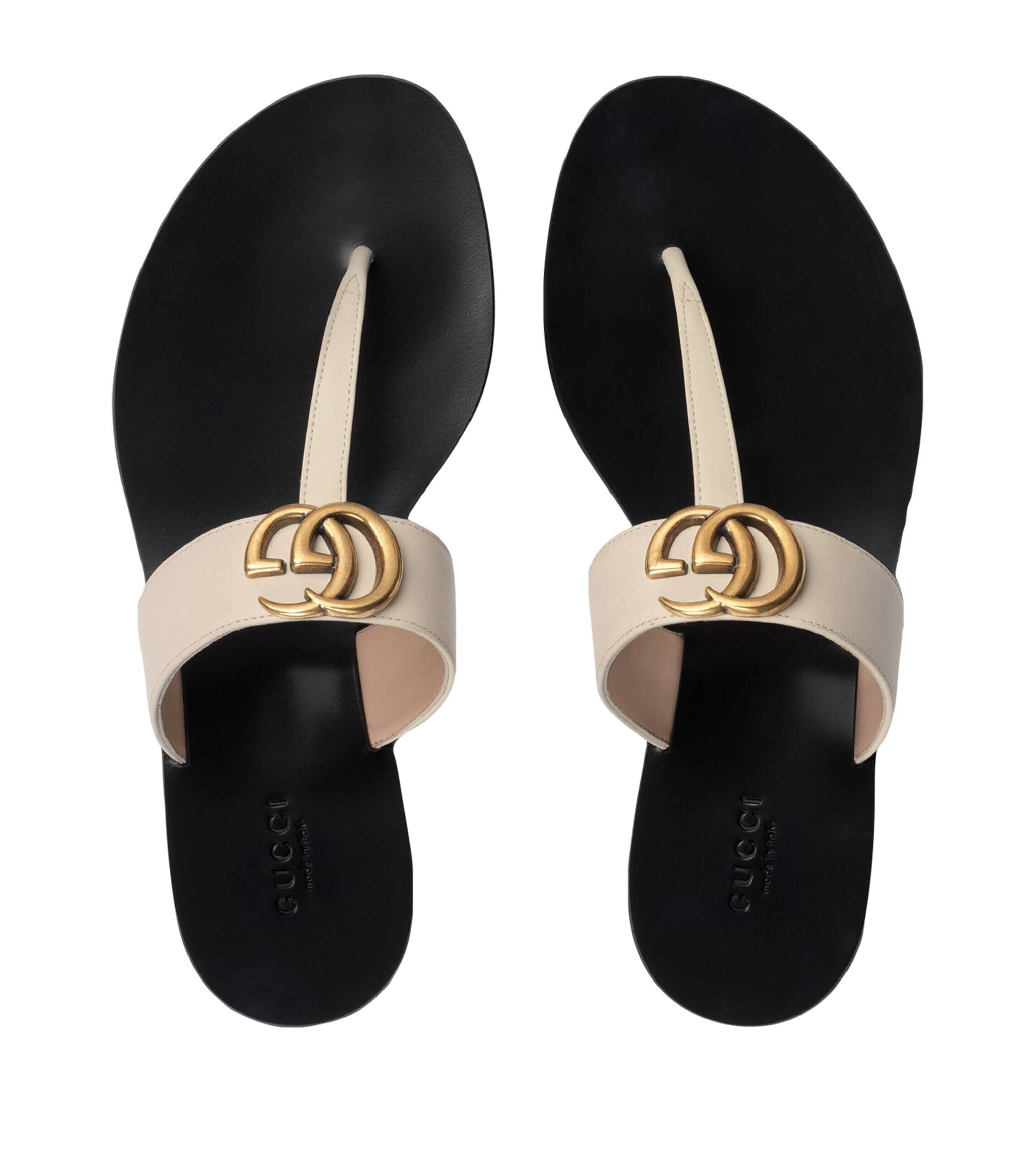 Leather Double G Sandals GOODS Harrods   