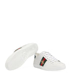 Leather Embroidered Ace Sneakers GOODS Harrods   