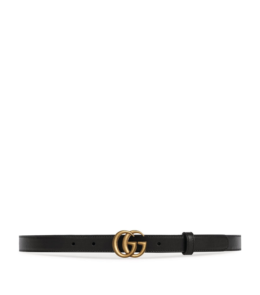 Leather GG Belt