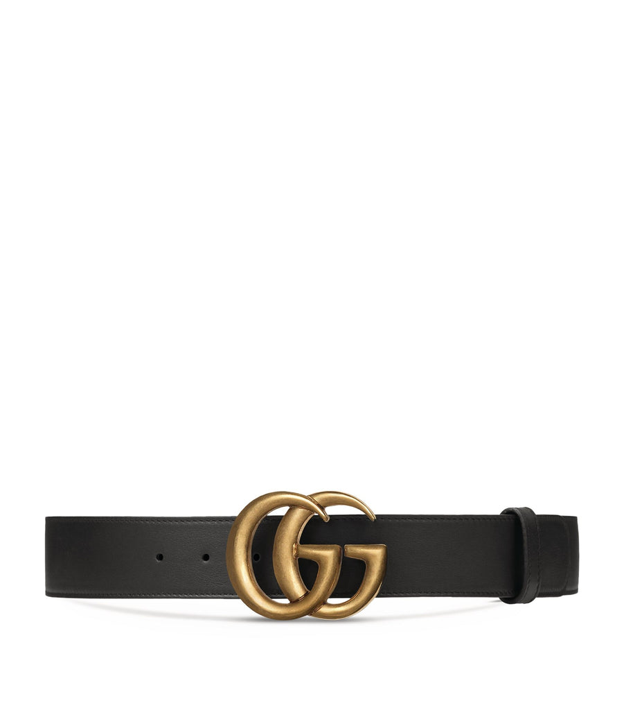 Leather GG Belt