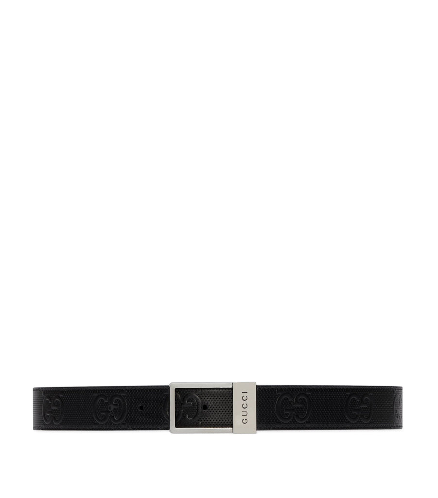 Leather GG Belt