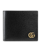 Leather GG Marmont Bifold Wallet GOODS Harrods   