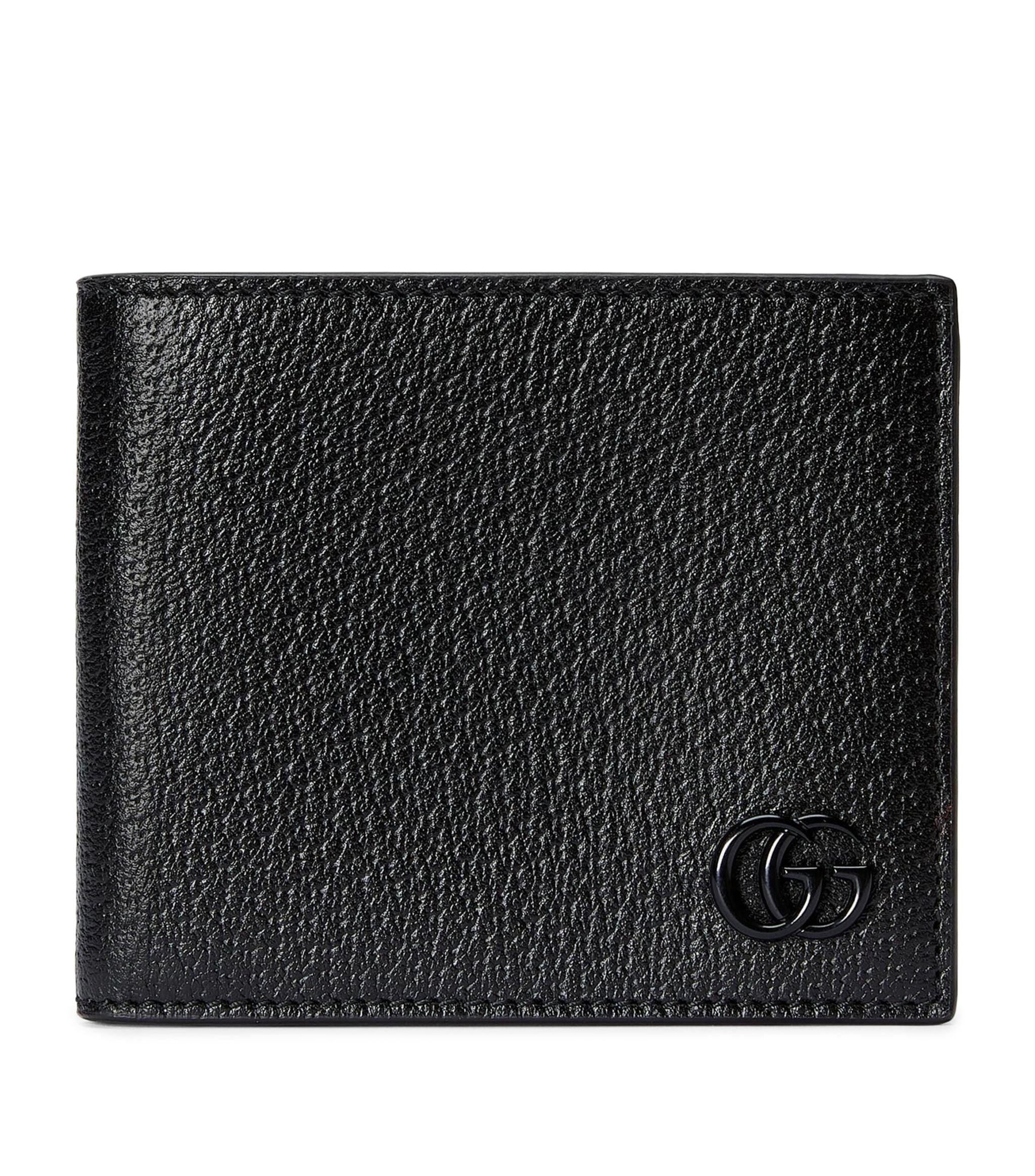 Leather GG Marmont Bifold Wallet GOODS Harrods   